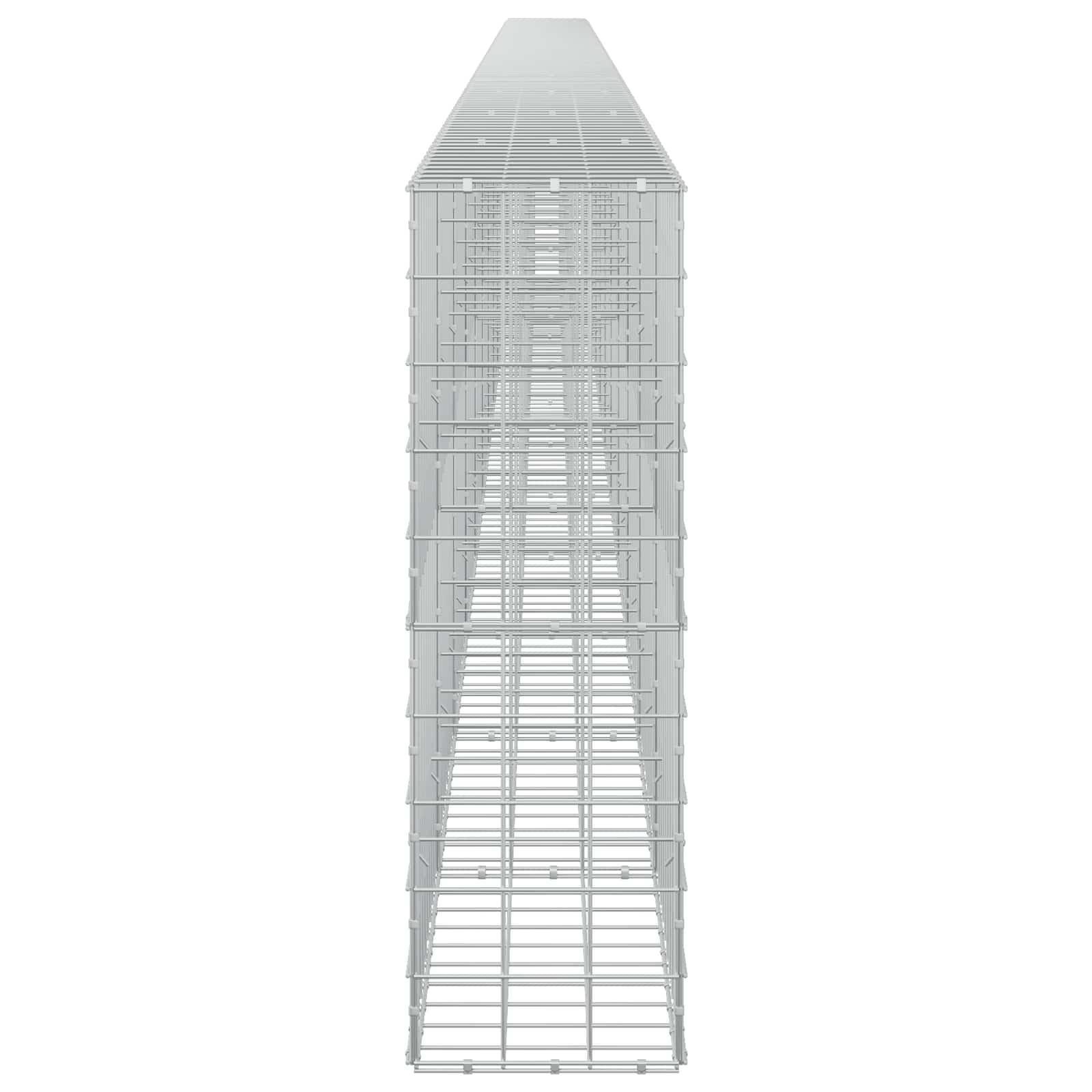 Gabion z žico 3,5 mm in mrežo 10x10 cm 1150x30x100 cm