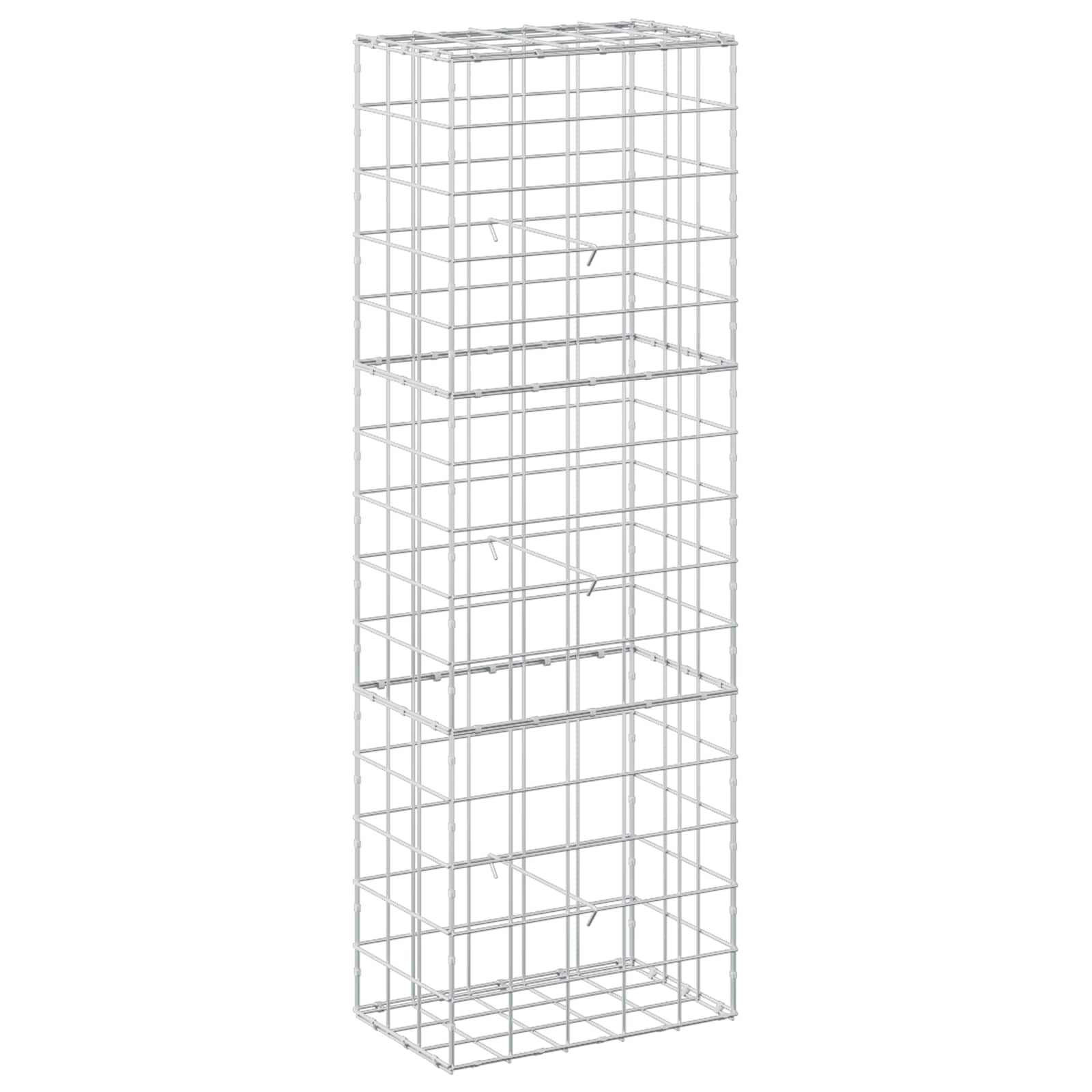 Gabion z žico 3,5 mm in mrežo 10x10 cm 50x30x150 cm