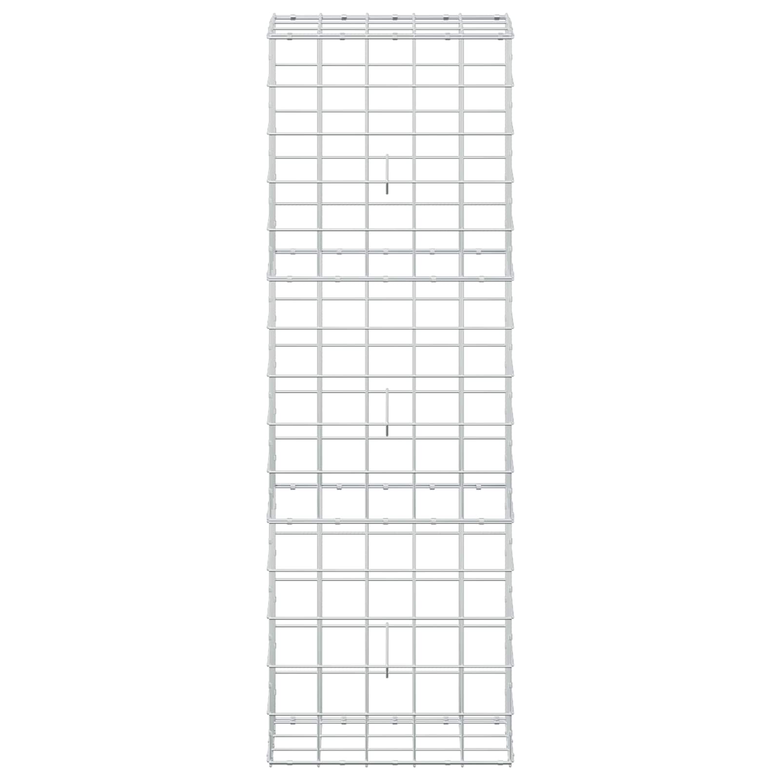 Gabion z žico 3,5 mm in mrežo 10x10 cm 50x30x150 cm