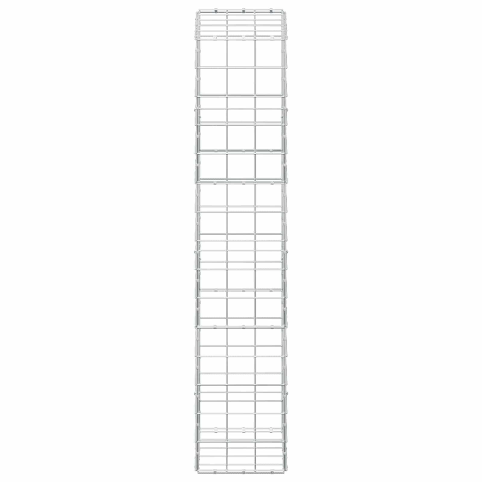 Gabion z žico 3,5 mm in mrežo 10x10 cm 50x30x150 cm
