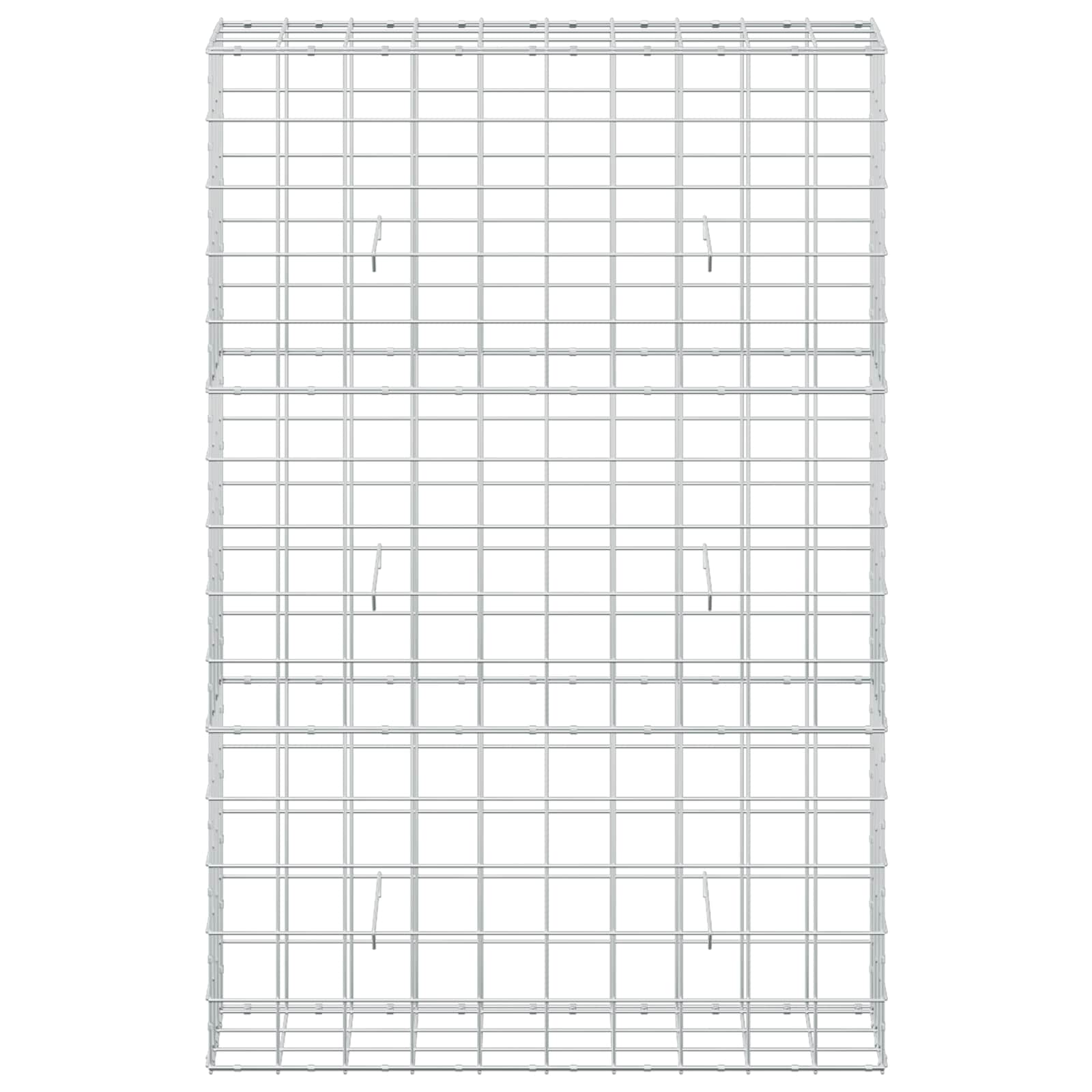 Gabion z žico 3,5 mm in mrežo 10x10 cm 100x30x150 cm