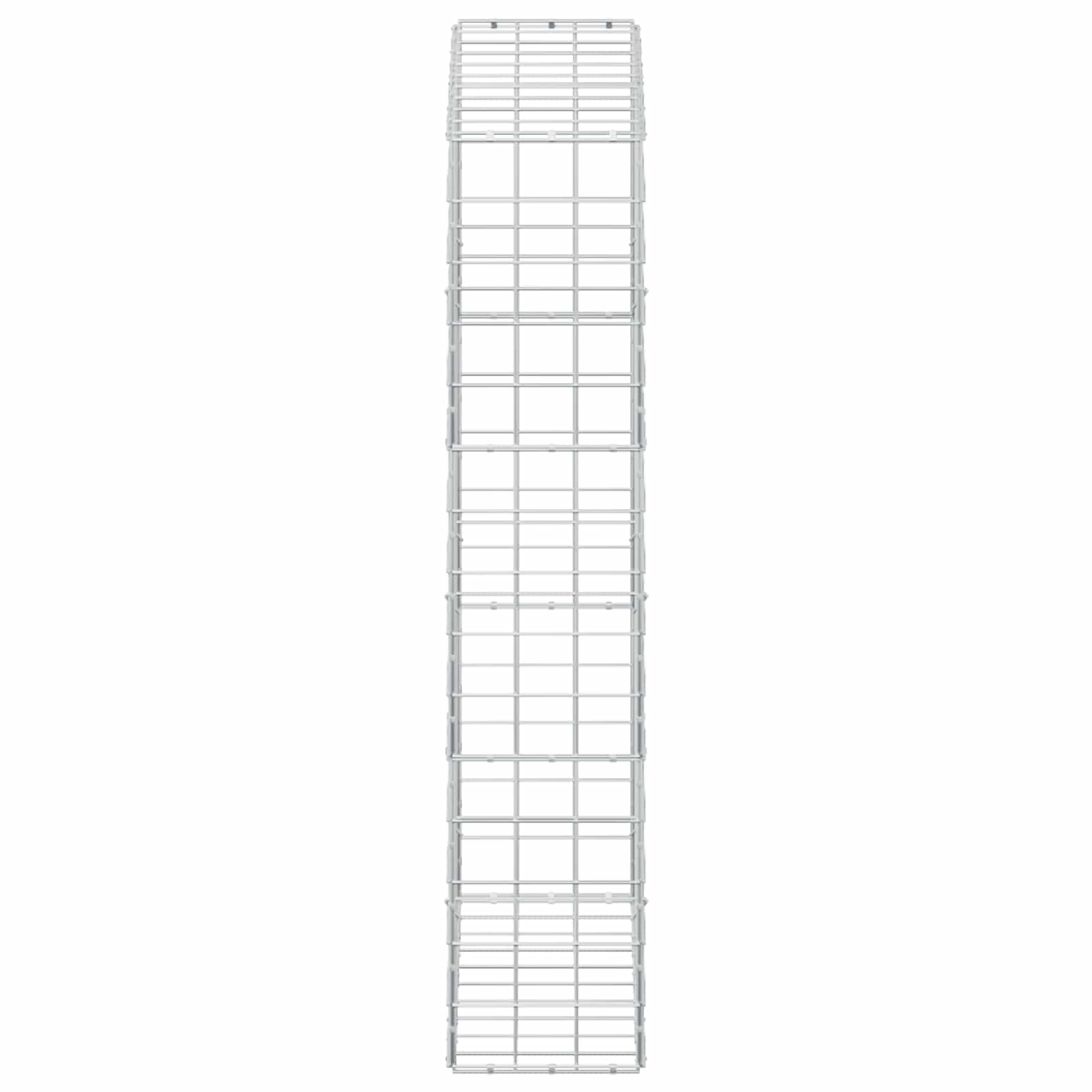 Gabion z žico 3,5 mm in mrežo 10x10 cm 100x30x150 cm