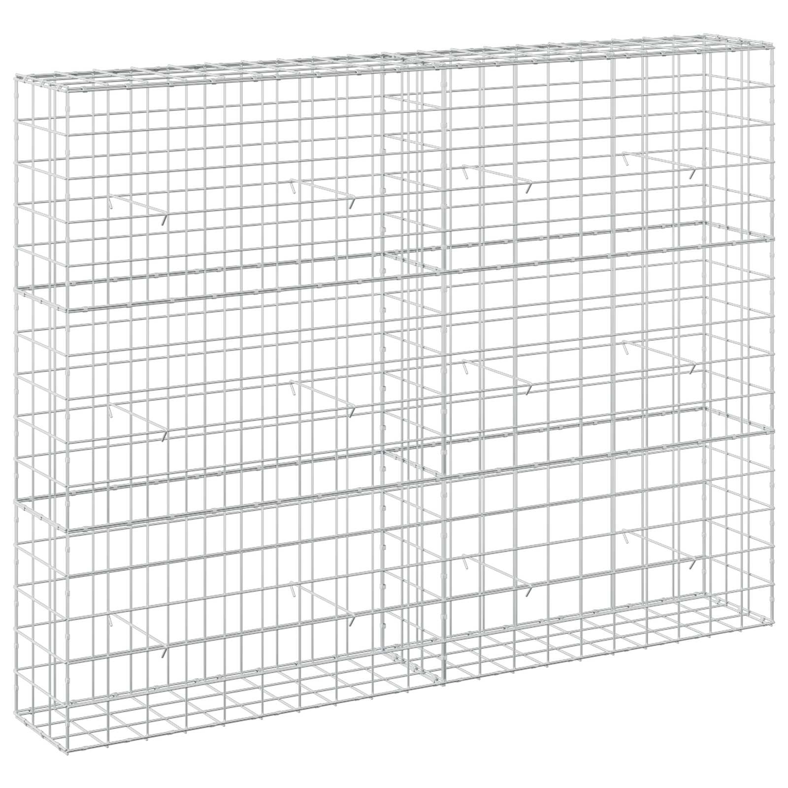 Gabion z žico 3,5 mm in mrežo 10x10 cm 200x30x150 cm