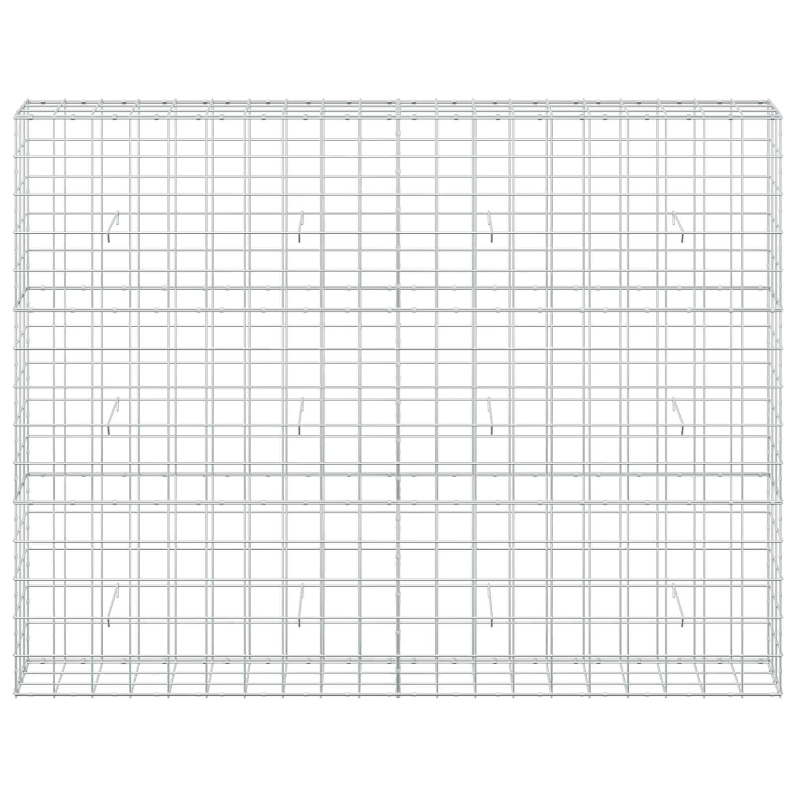 Gabion z žico 3,5 mm in mrežo 10x10 cm 200x30x150 cm