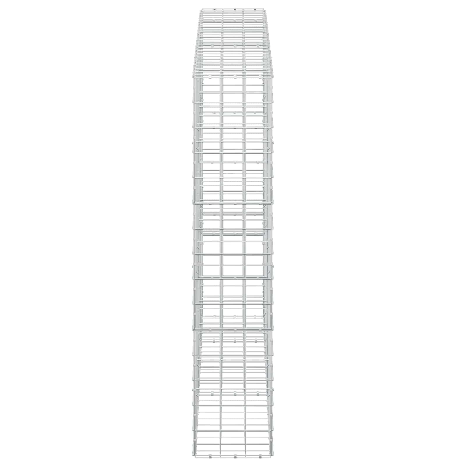 Gabion z žico 3,5 mm in mrežo 10x10 cm 250x30x150 cm