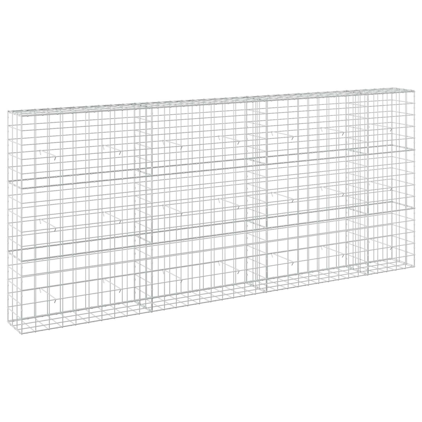 Gabion z žico 3,5 mm in mrežo 10x10 cm 350x30x150 cm