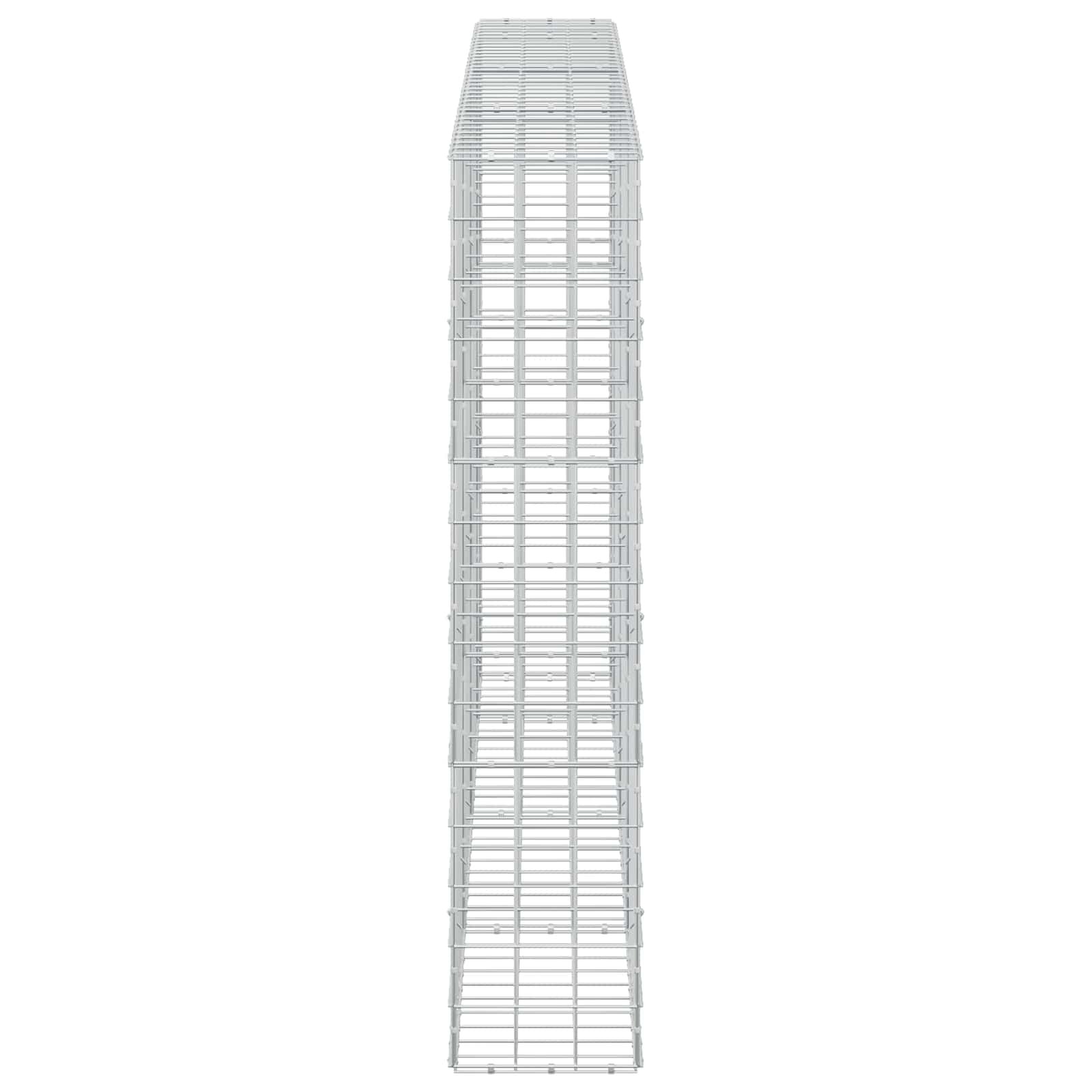 Gabion z žico 3,5 mm in mrežo 10x10 cm 350x30x150 cm