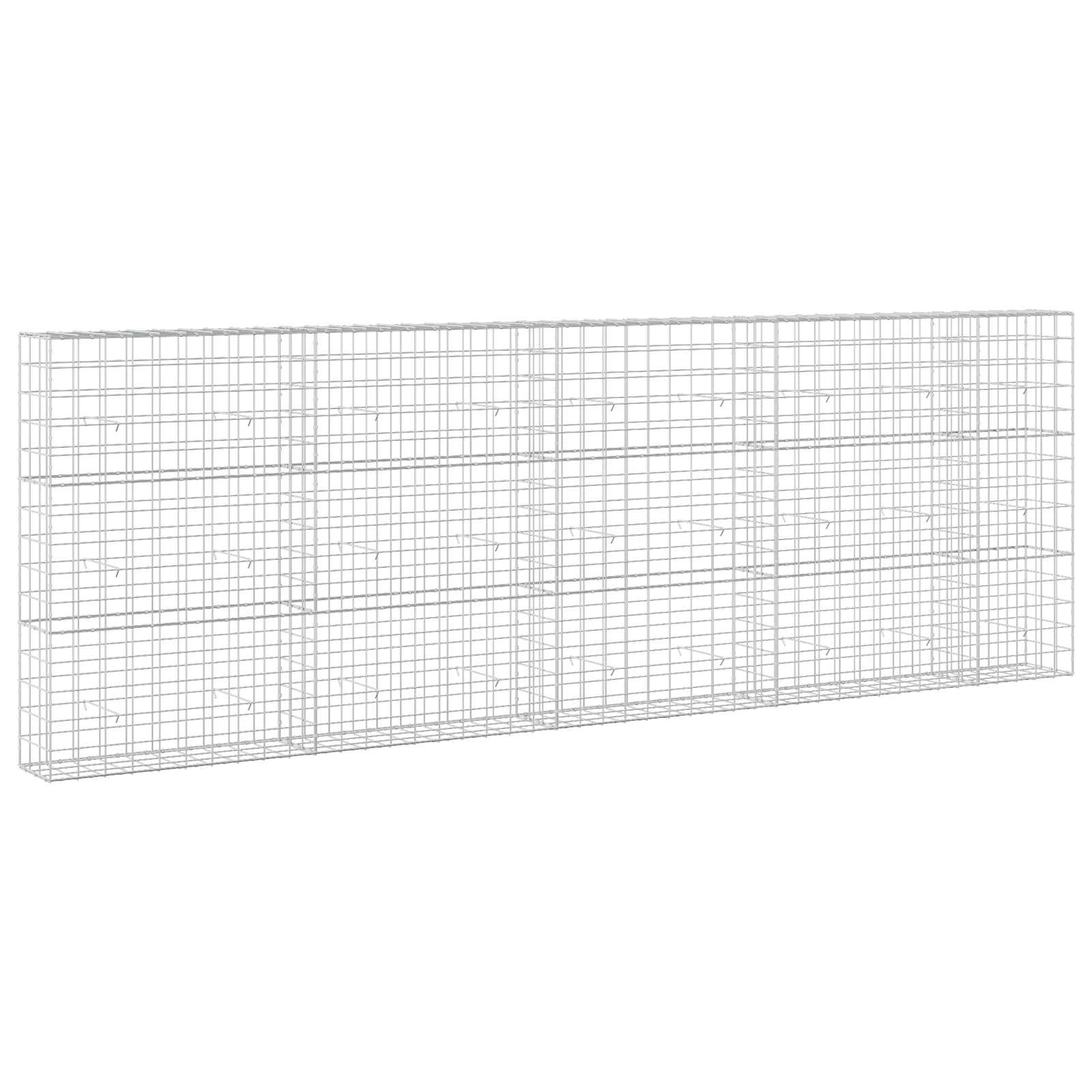 Gabion z žico 3,5 mm in mrežo 10x10 cm 450x30x150 cm
