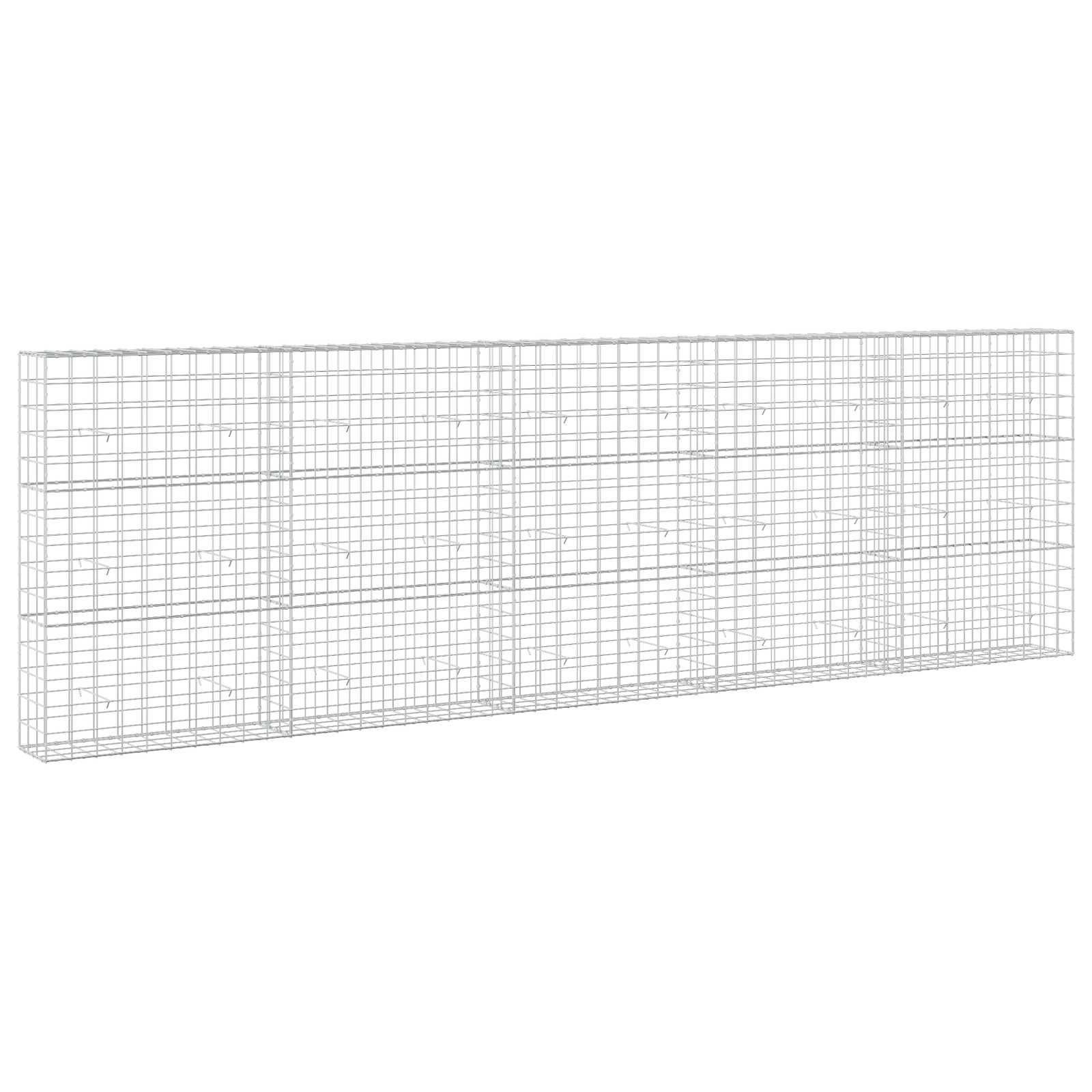 Gabion z žico 3,5 mm in mrežo 10x10 cm 500x30x150 cm