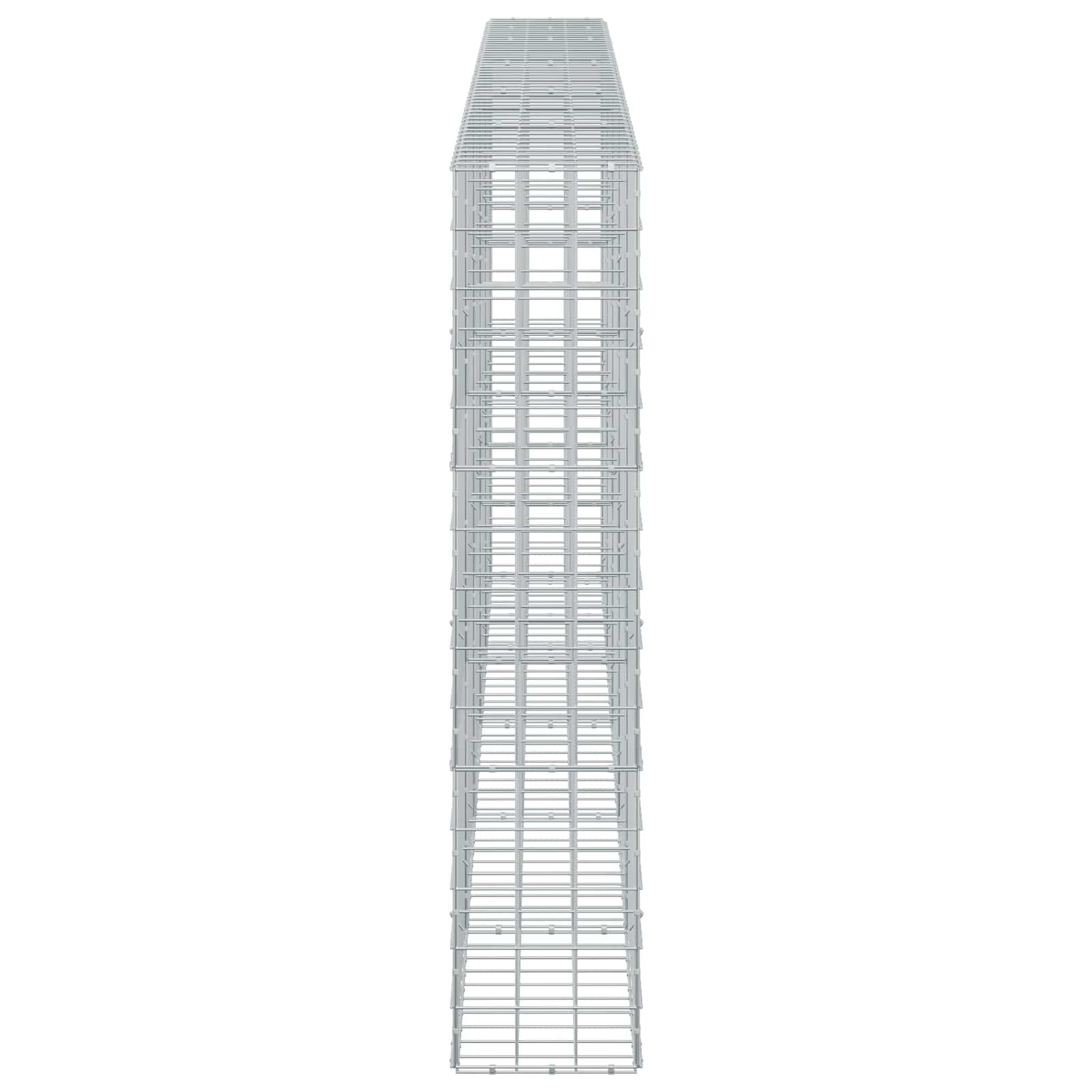 Gabion z žico 3,5 mm in mrežo 10x10 cm 500x30x150 cm