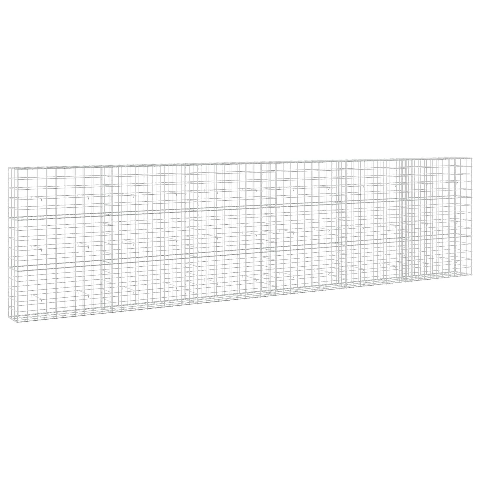 Gabion z žico 3,5 mm in mrežo 10x10 cm 600x30x150 cm