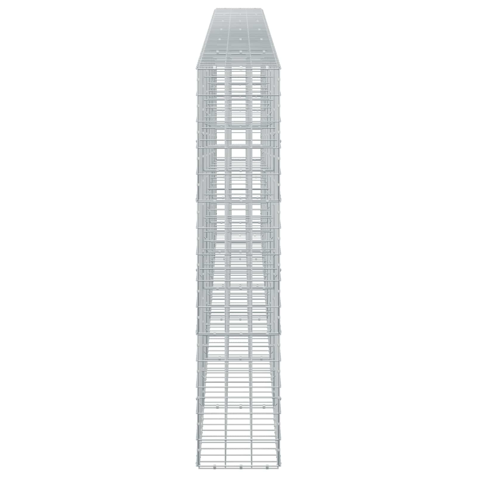 Gabion z žico 3,5 mm in mrežo 10x10 cm 600x30x150 cm