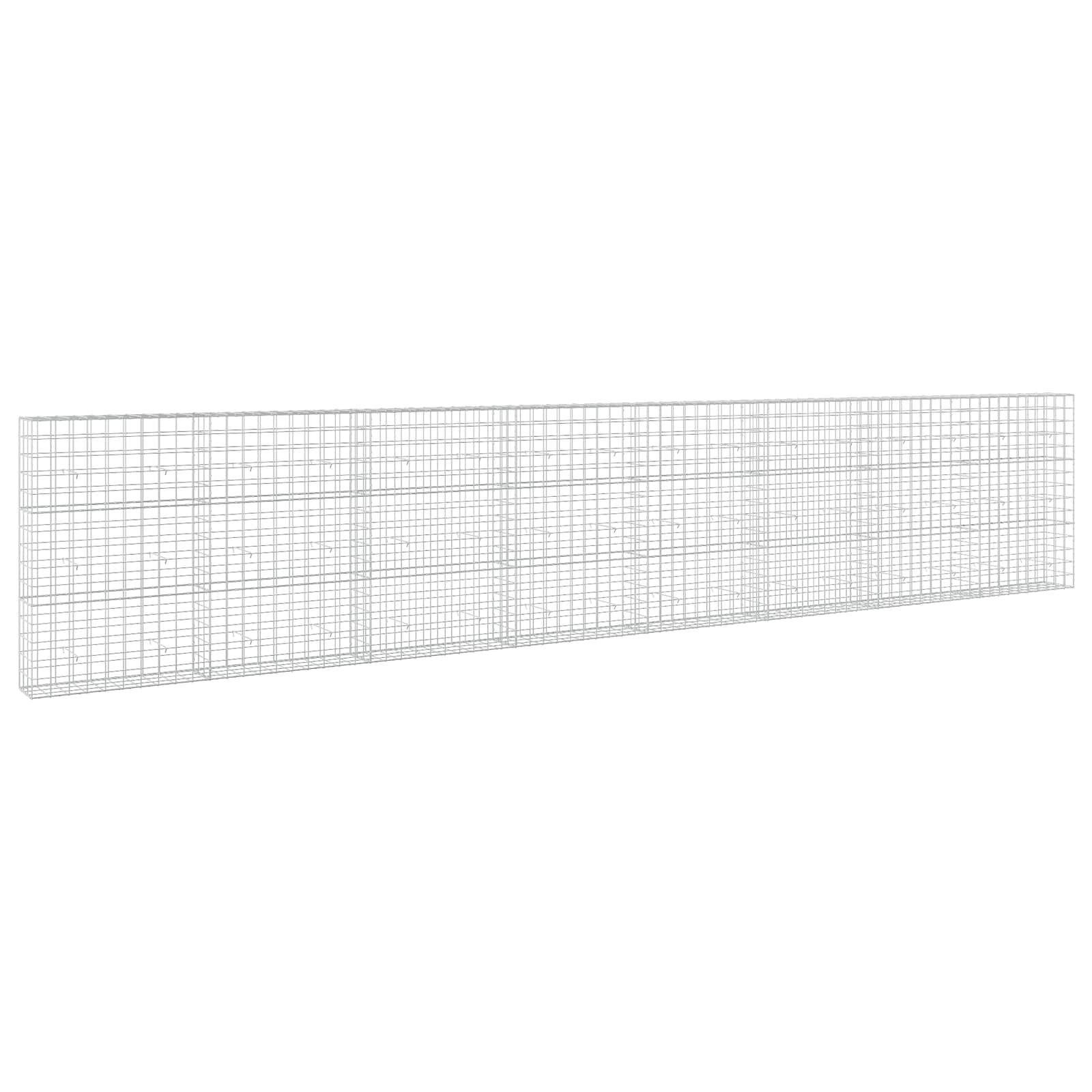 Gabion z žico 3,5 mm in mrežo 10x10 cm 800x30x150 cm