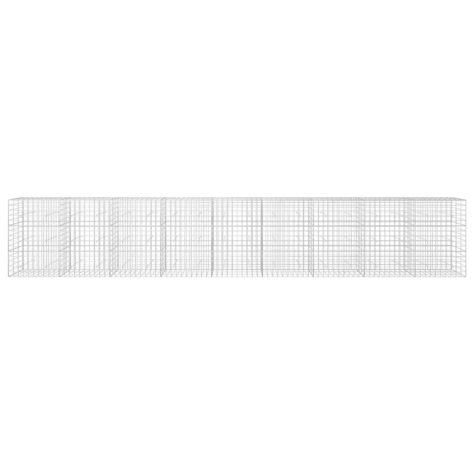 Gabion z žico 3,5 mm in mrežo 10x10 cm 900x30x150 cm