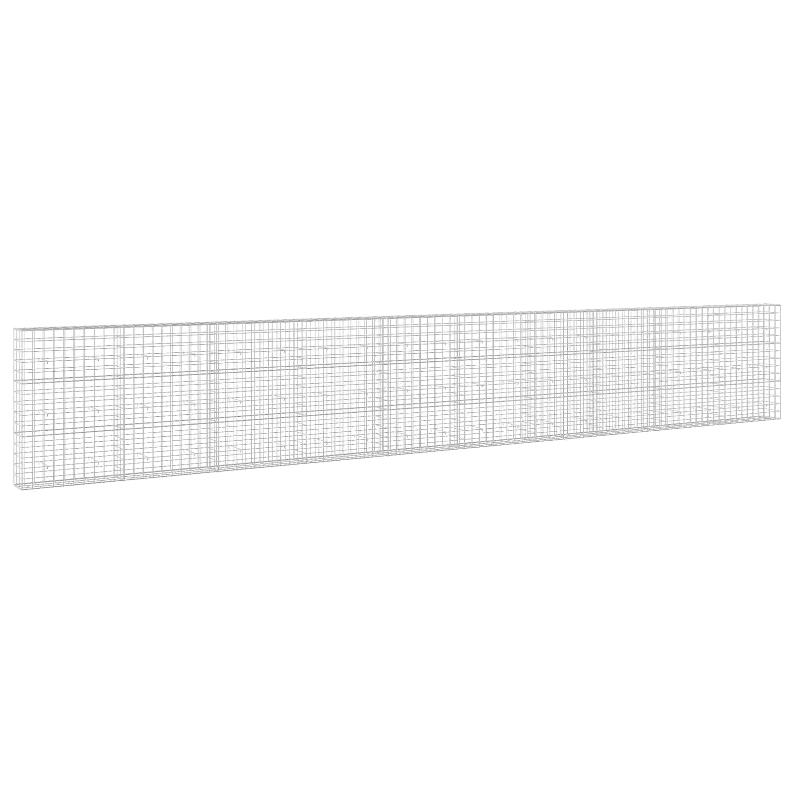 Gabion z žico 3,5 mm in mrežo 10x10 cm 1000x30x150 cm