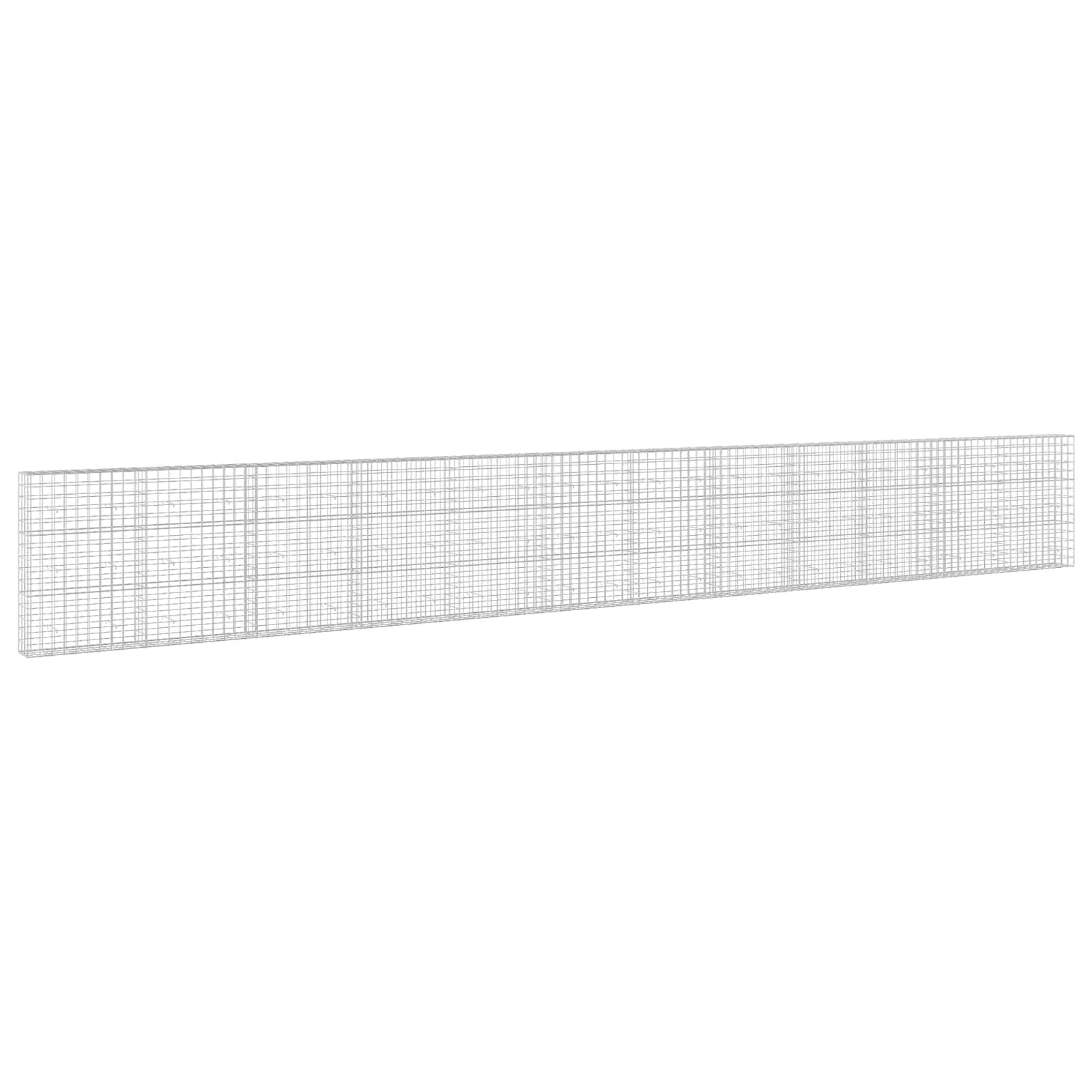 Gabion z žico 3,5 mm in mrežo 10x10 cm 1200x30x150 cm