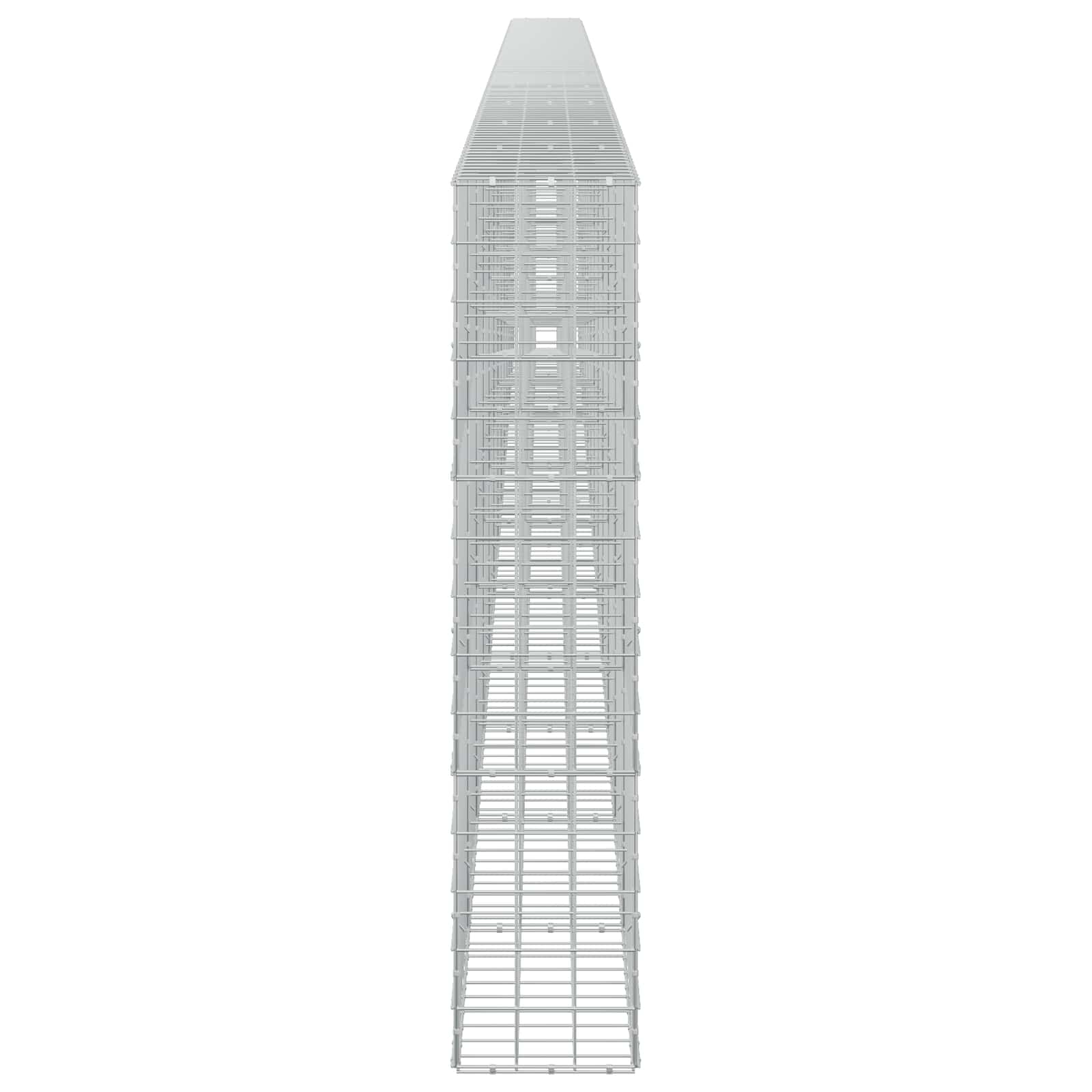 Gabion z žico 3,5 mm in mrežo 10x10 cm 1200x30x150 cm