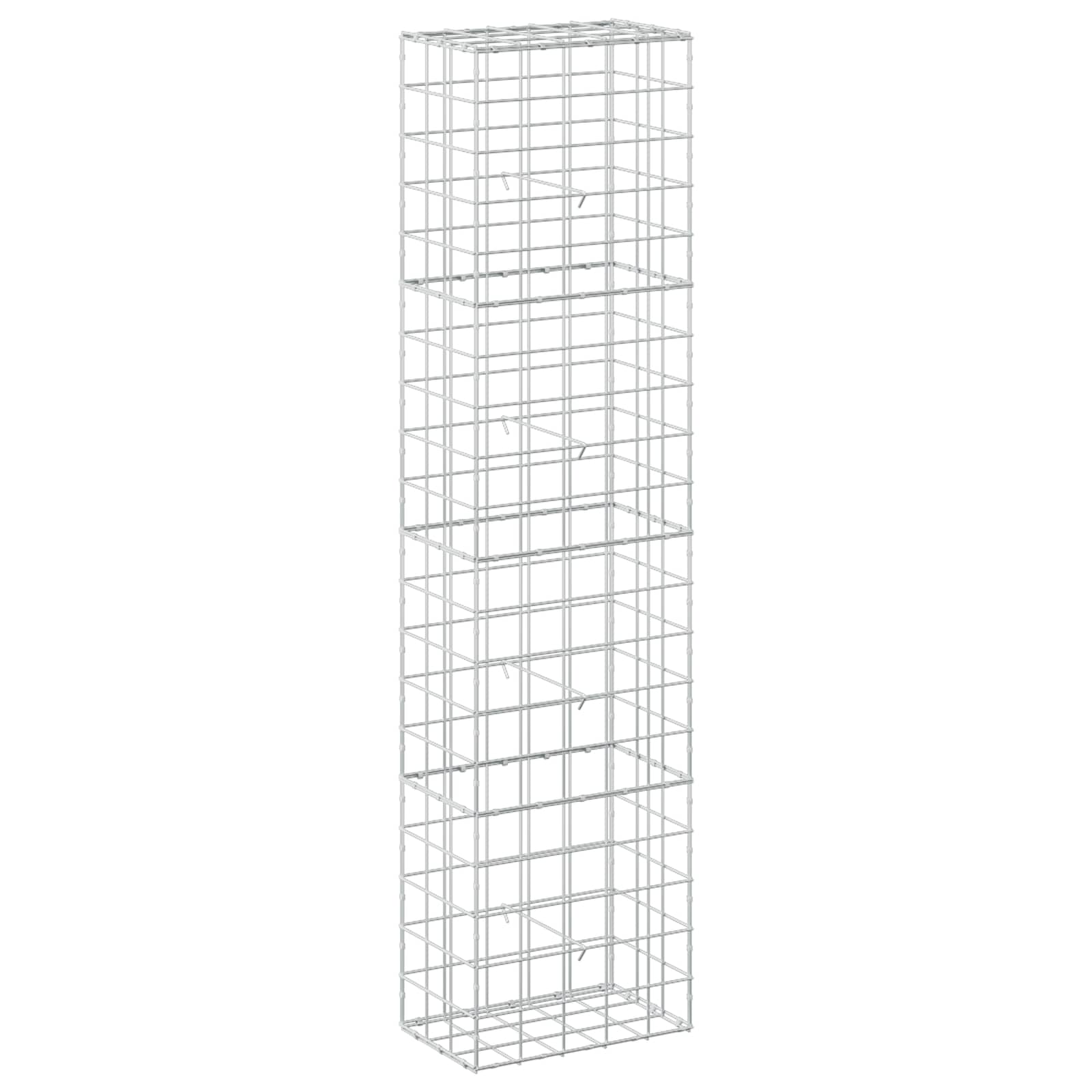 Gabion z žico 3,5 mm in mrežo 10x10 cm 50x30x200 cm