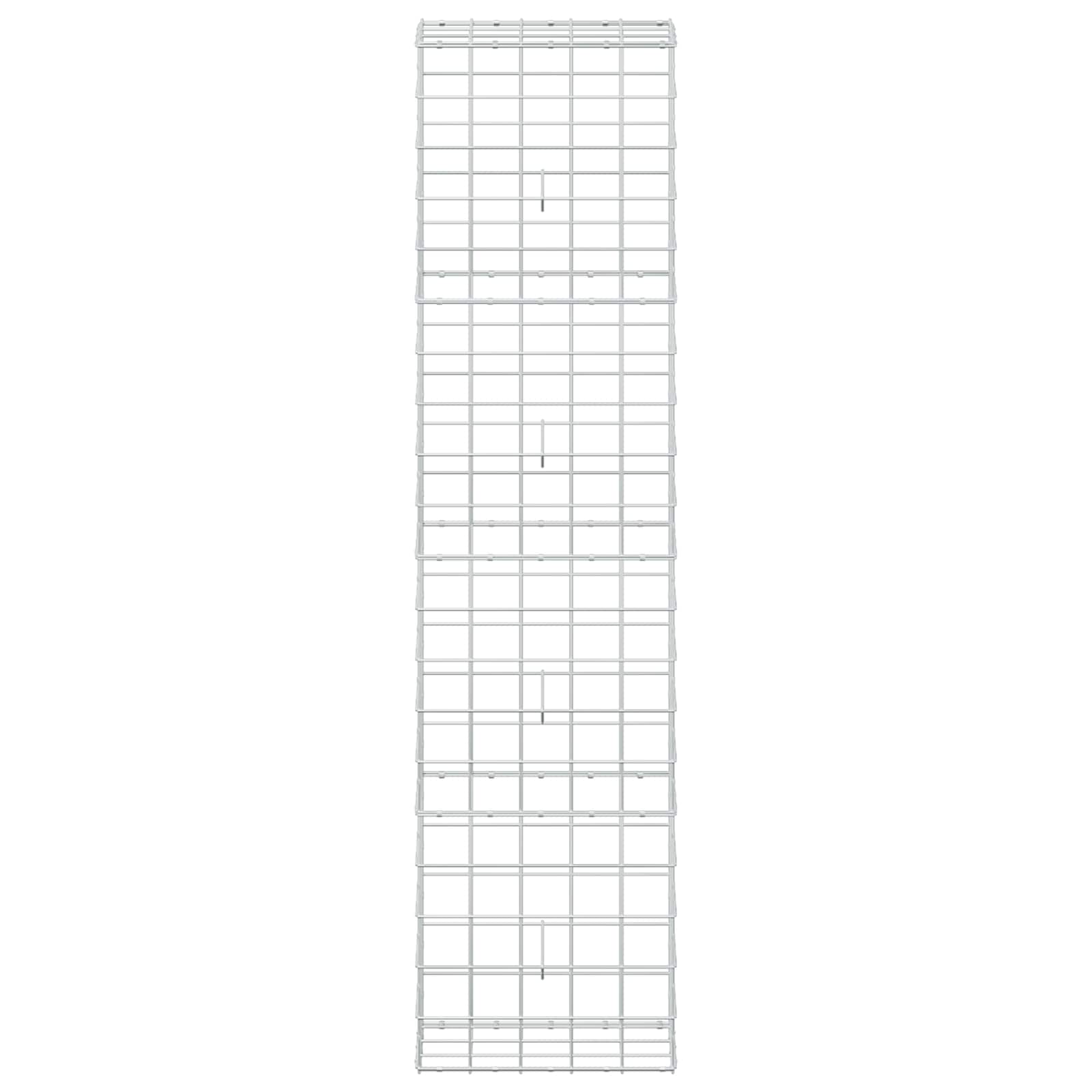 Gabion z žico 3,5 mm in mrežo 10x10 cm 50x30x200 cm