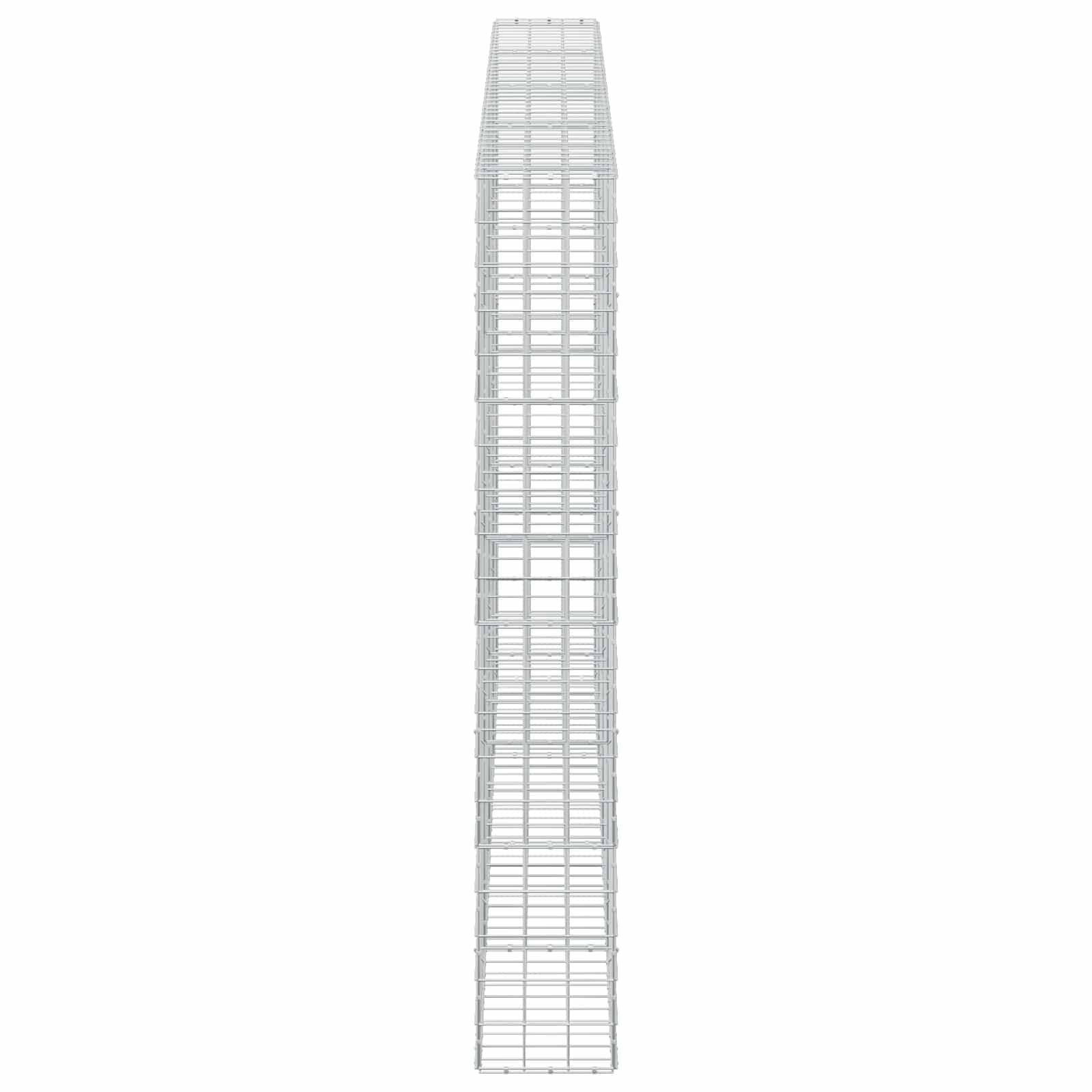 Gabion z žico 3,5 mm in mrežo 10x10 cm 400x30x200 cm