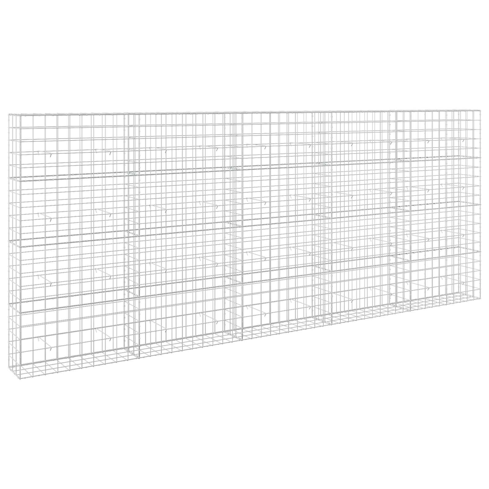 Gabion z žico 3,5 mm in mrežo 10x10 cm 500x30x200 cm