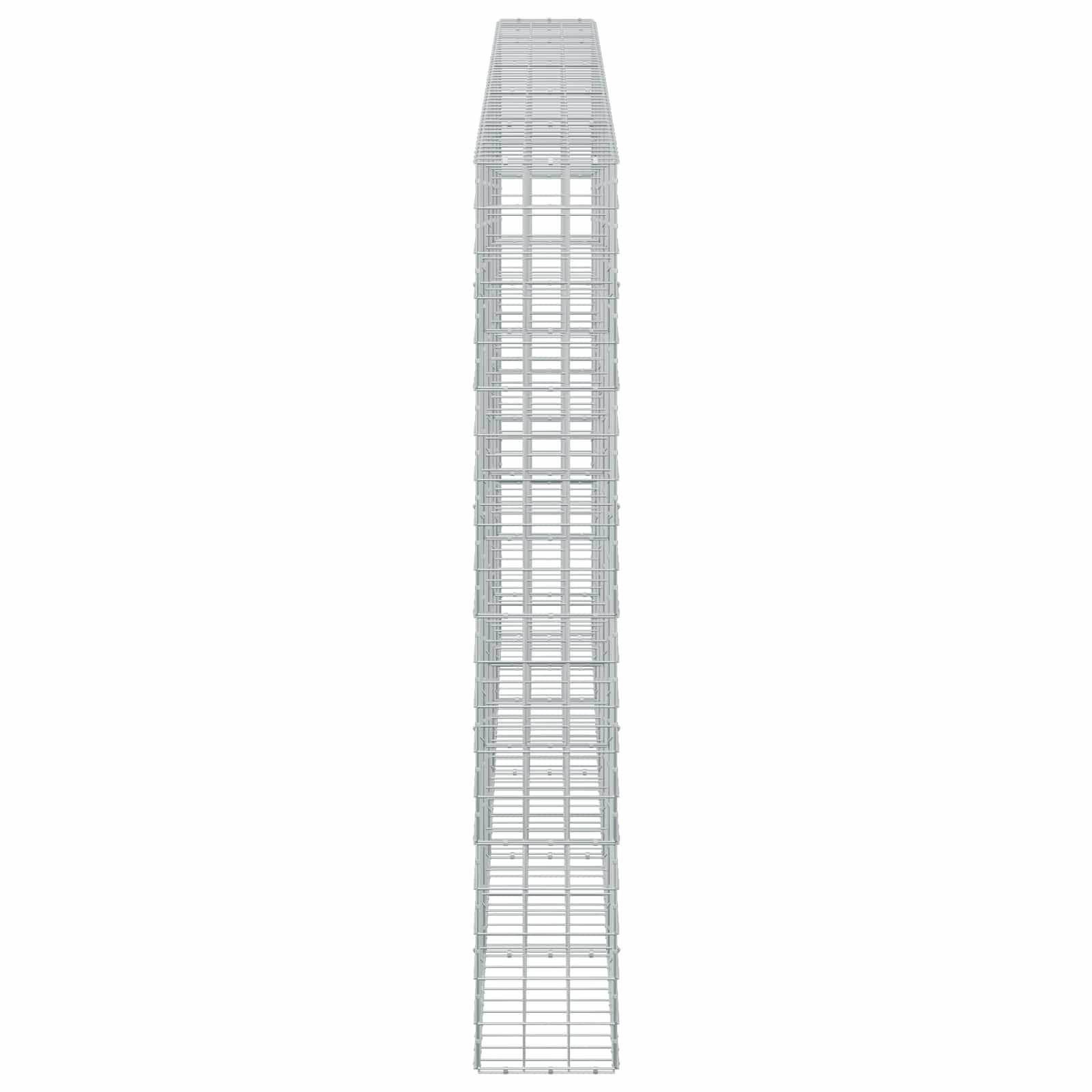 Gabion z žico 3,5 mm in mrežo 10x10 cm 500x30x200 cm