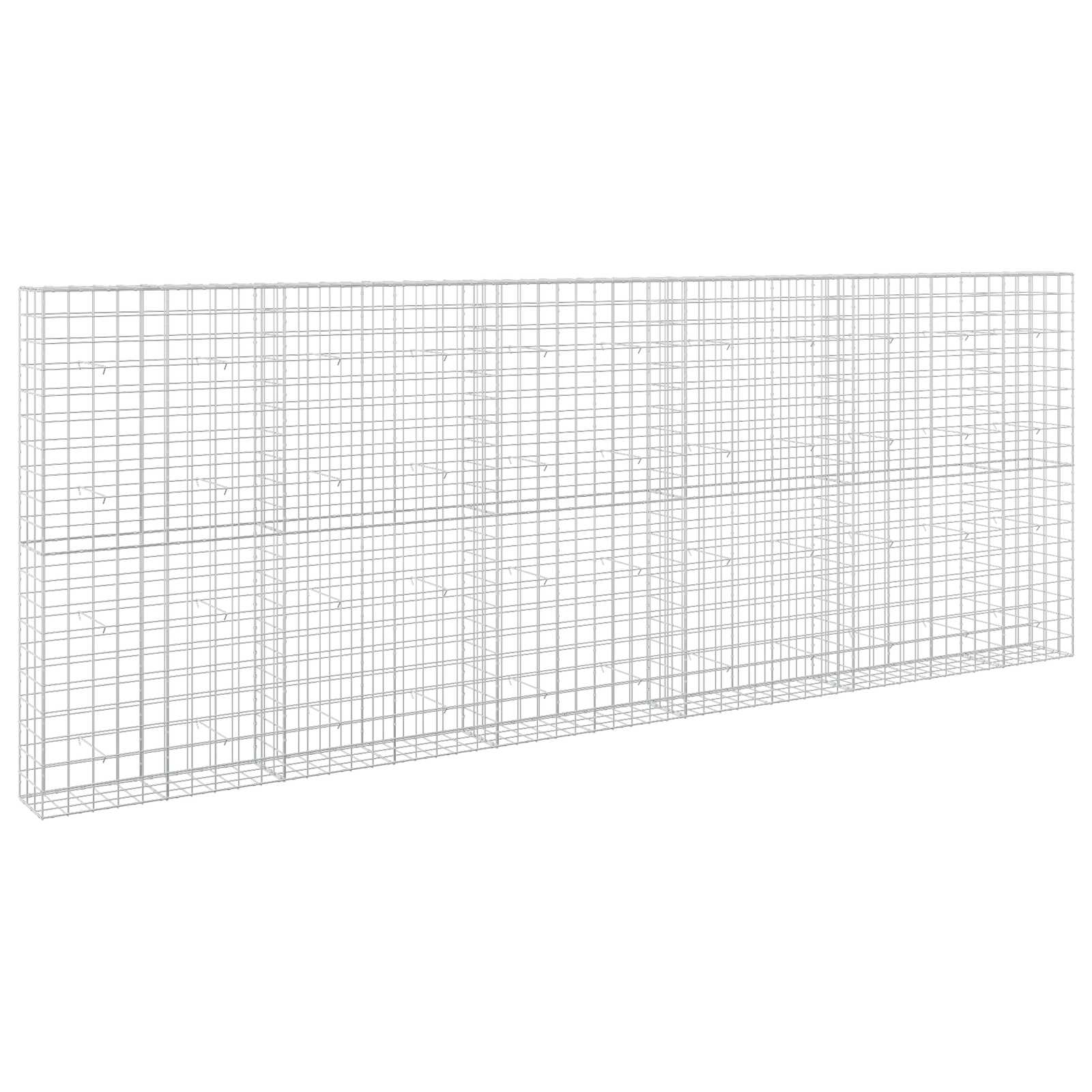 Gabion z žico 3,5 mm in mrežo 10x10 cm 550x30x200 cm