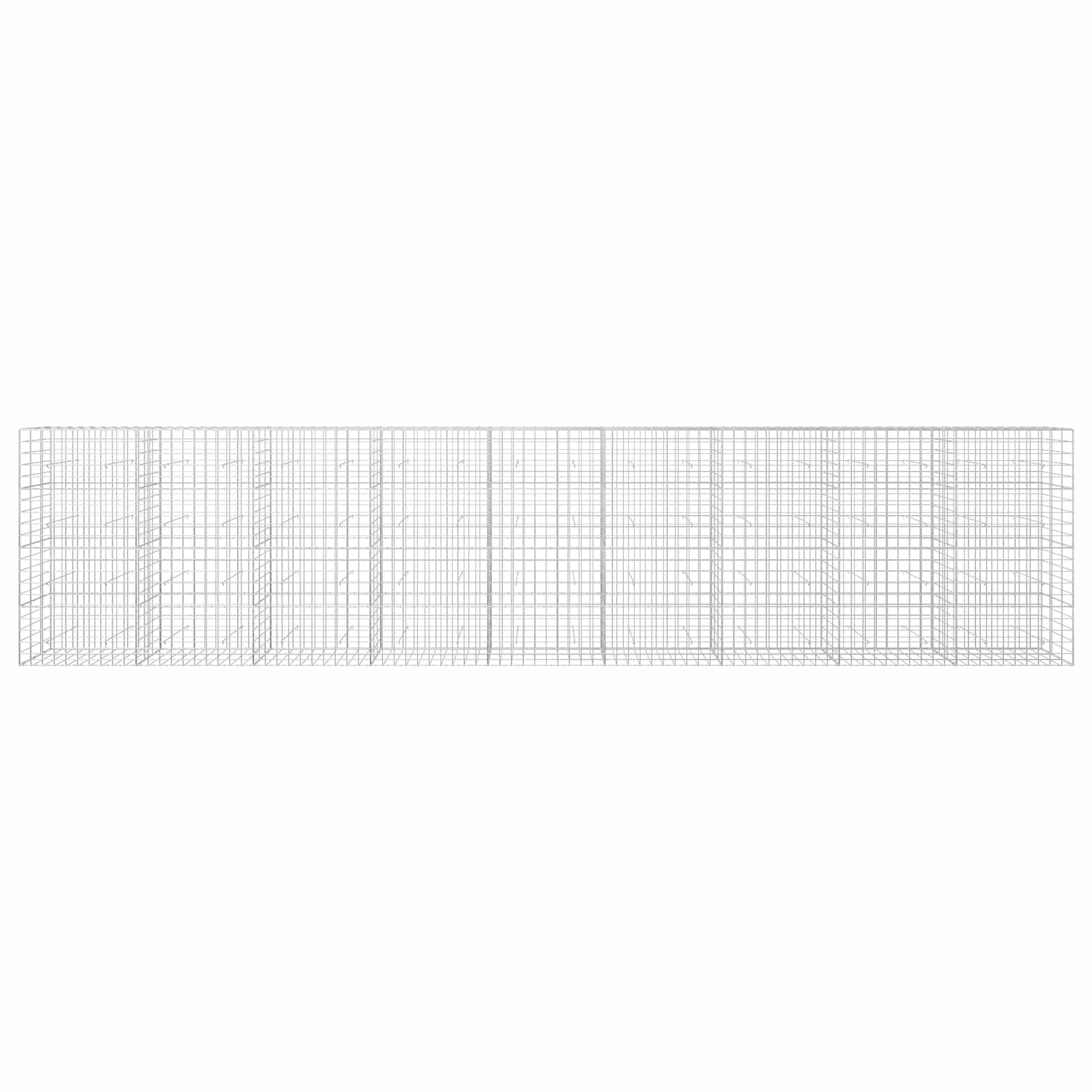 Γκαμπιόν με σύρμα 3,5 mm και πλέγμα 10x10 cm 900x30x200 εκ - Image 3