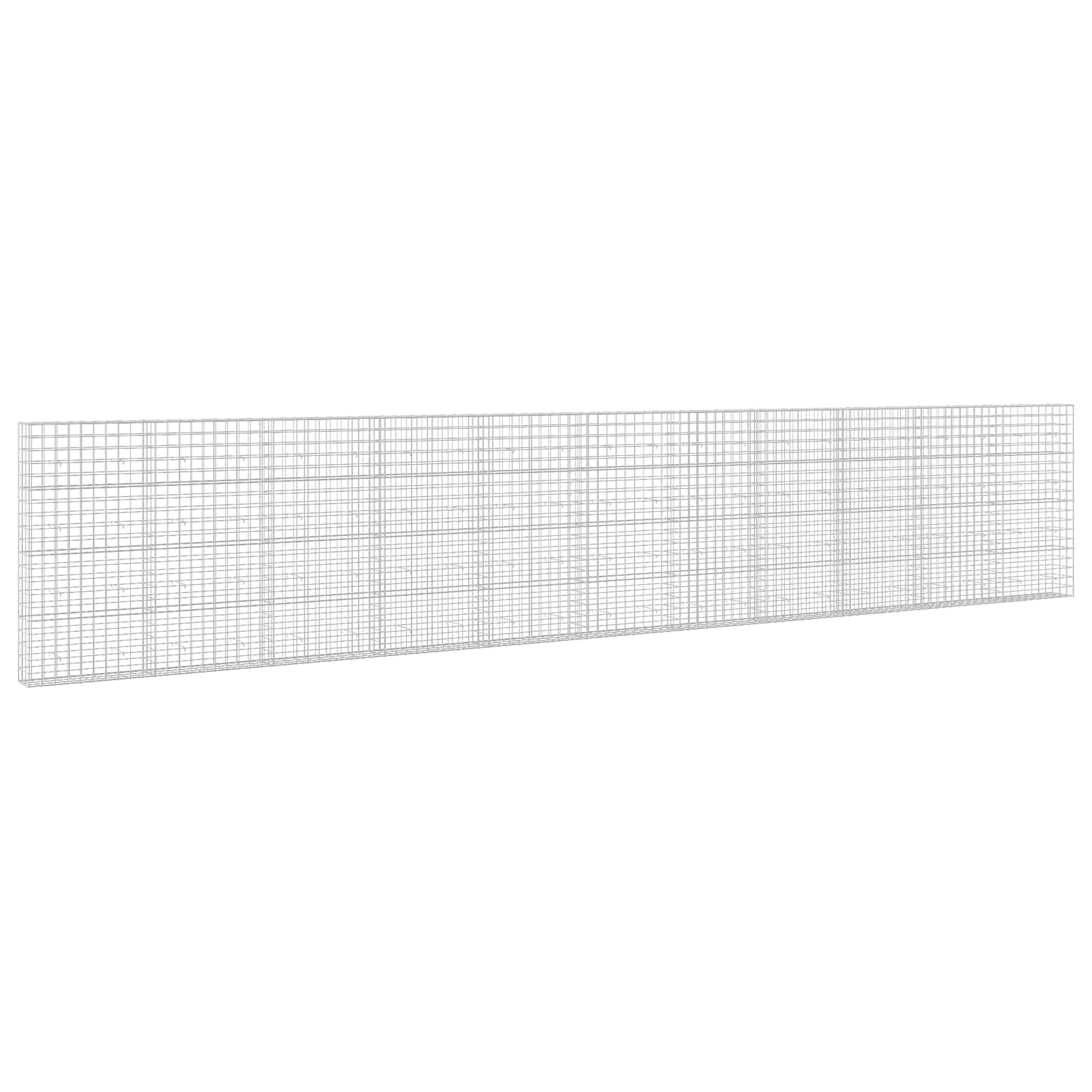 Gabion z žico 3,5 mm in mrežo 10x10 cm 1100x30x200 cm