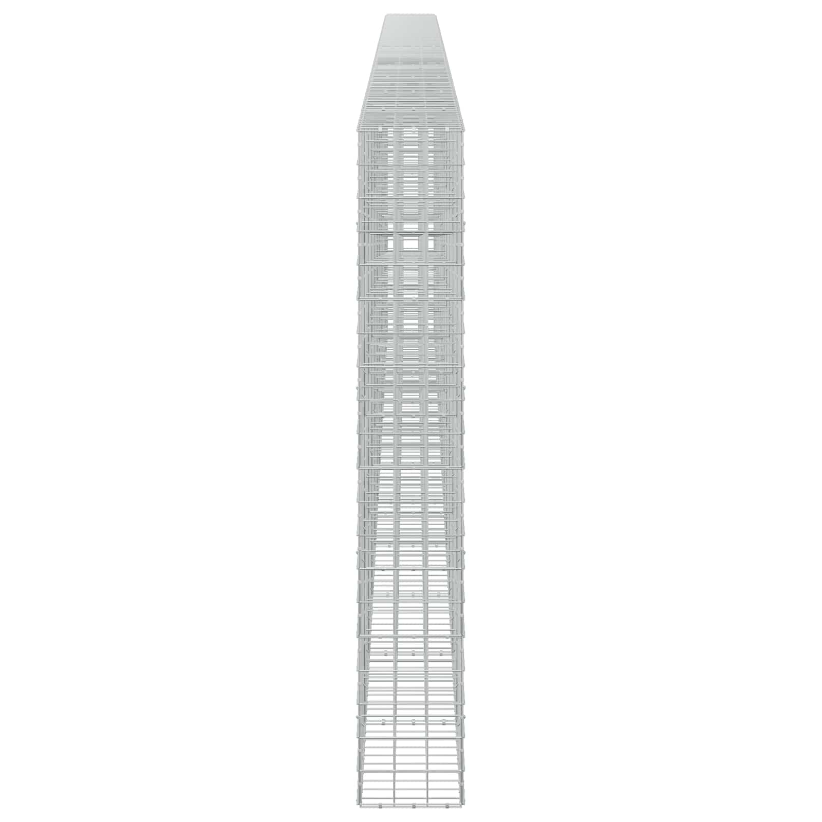 Gabion z žico 3,5 mm in mrežo 10x10 cm 1100x30x200 cm