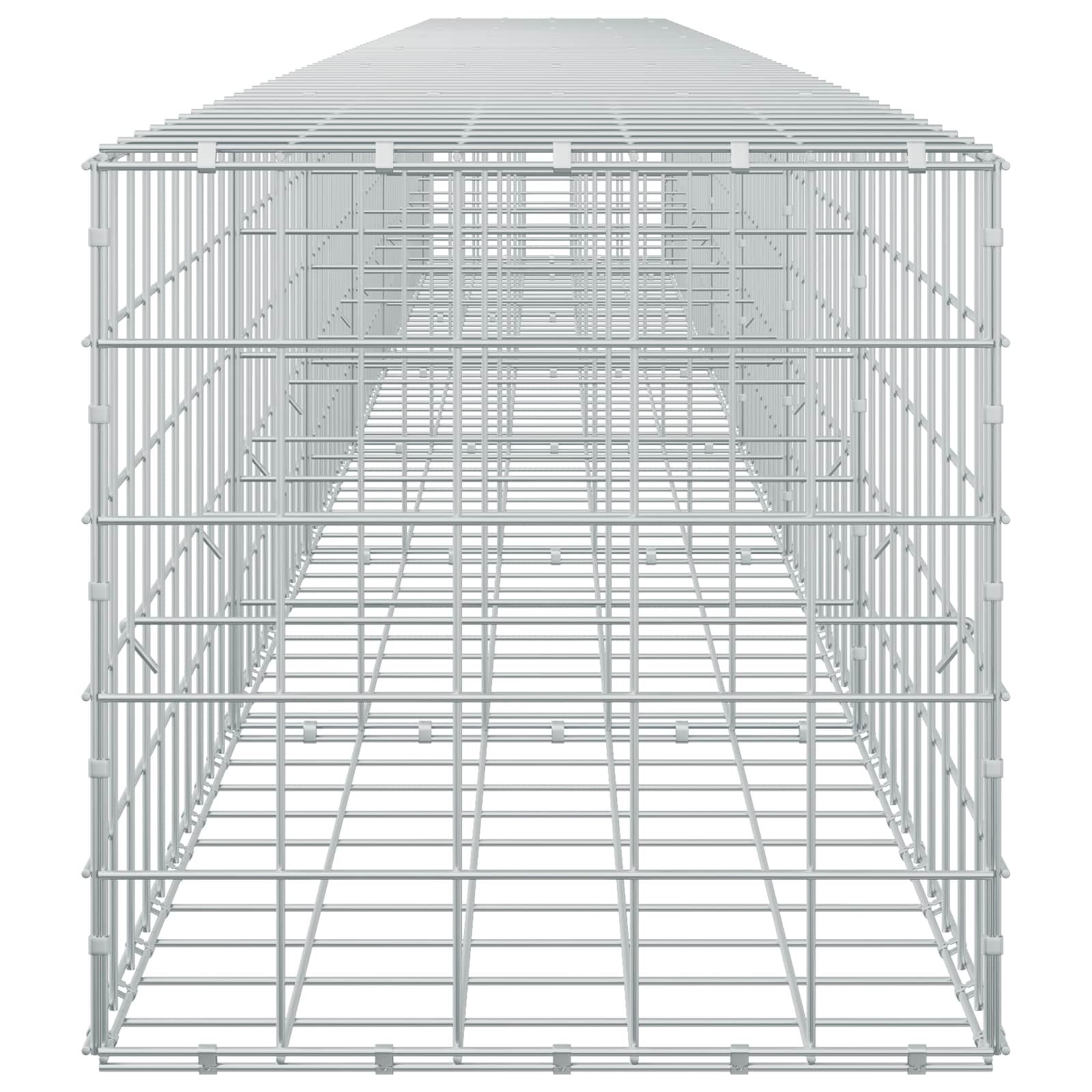 Gabion z žico 3,5 mm in mrežo 10x10 cm 650x50x50 cm