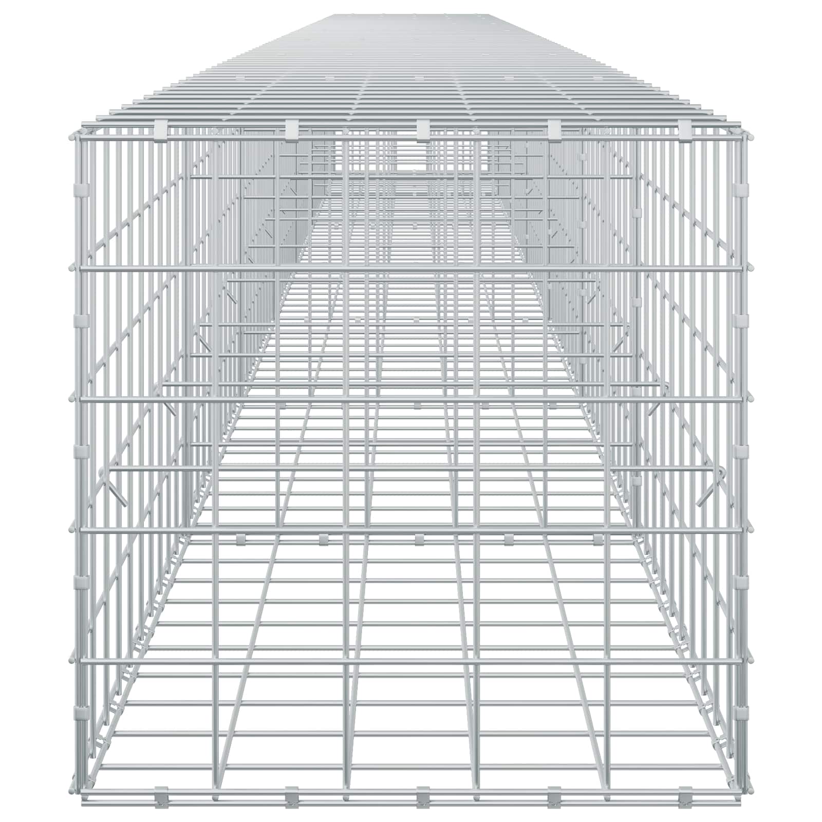 Gabion z žico 3,5 mm in mrežo 10x10 cm 700x50x50 cm