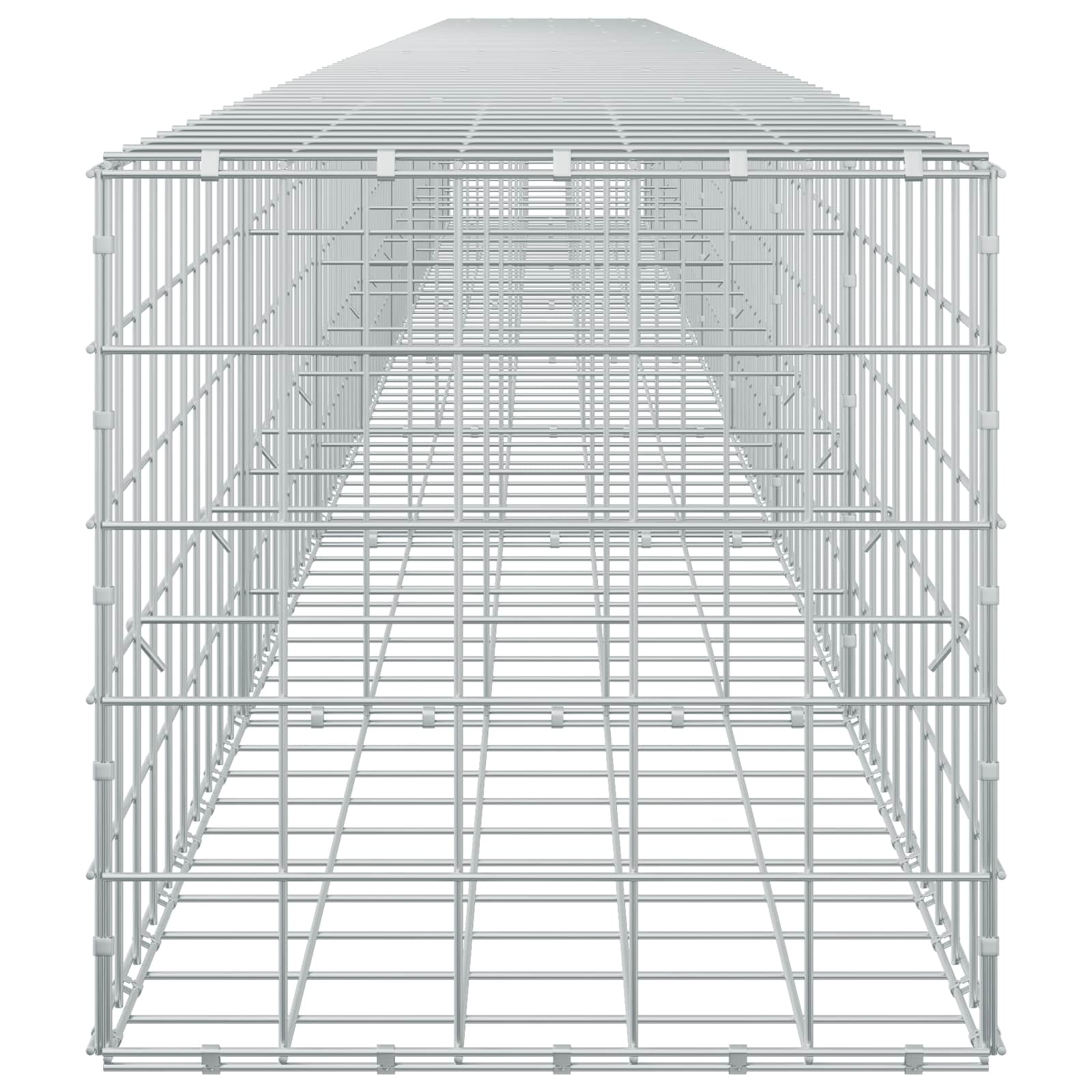 Gabion z žico 3,5 mm in mrežo 10x10 cm 750x50x50 cm