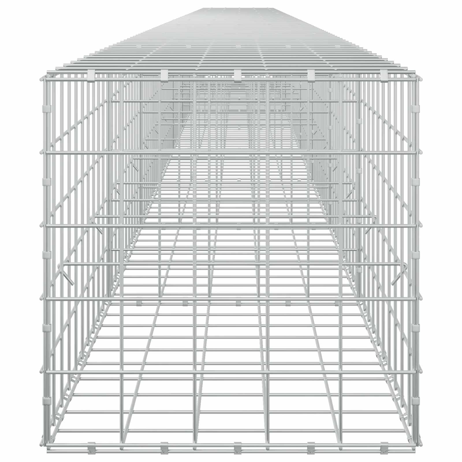 Gabion z žico 3,5 mm in mrežo 10x10 cm 900x50x50 cm