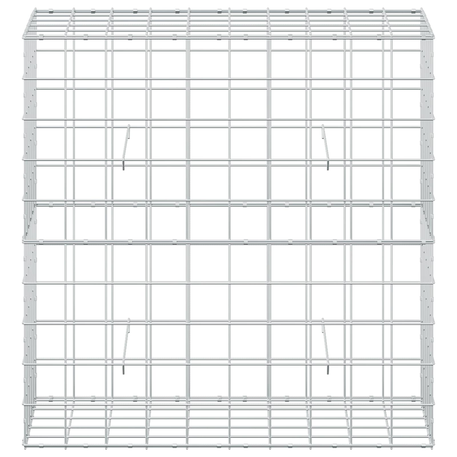 Gabion z žico 3,5 mm in mrežo 10x10 cm 100x50x100 cm