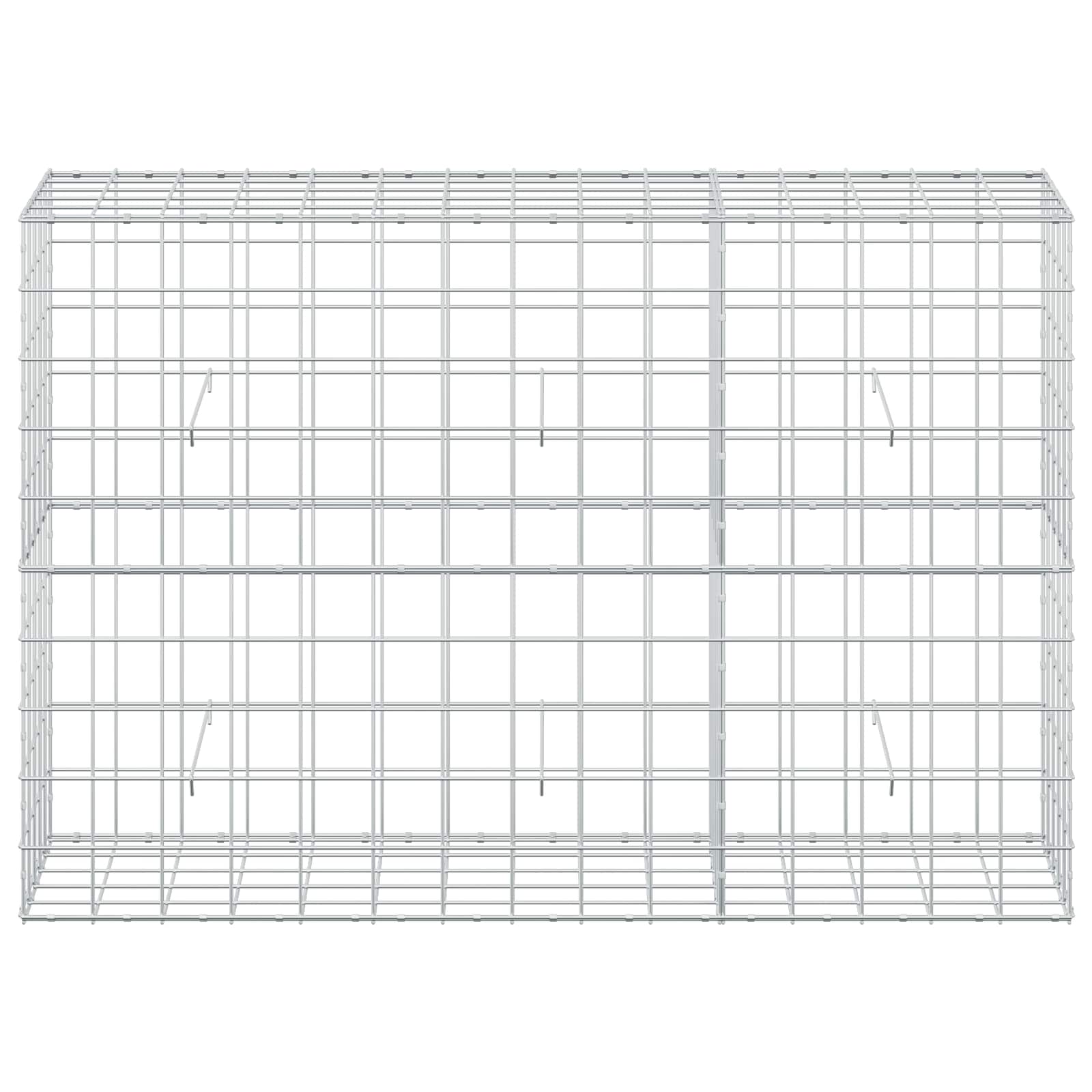 Gabion z žico 3,5 mm in mrežo 10x10 cm 150x50x100 cm