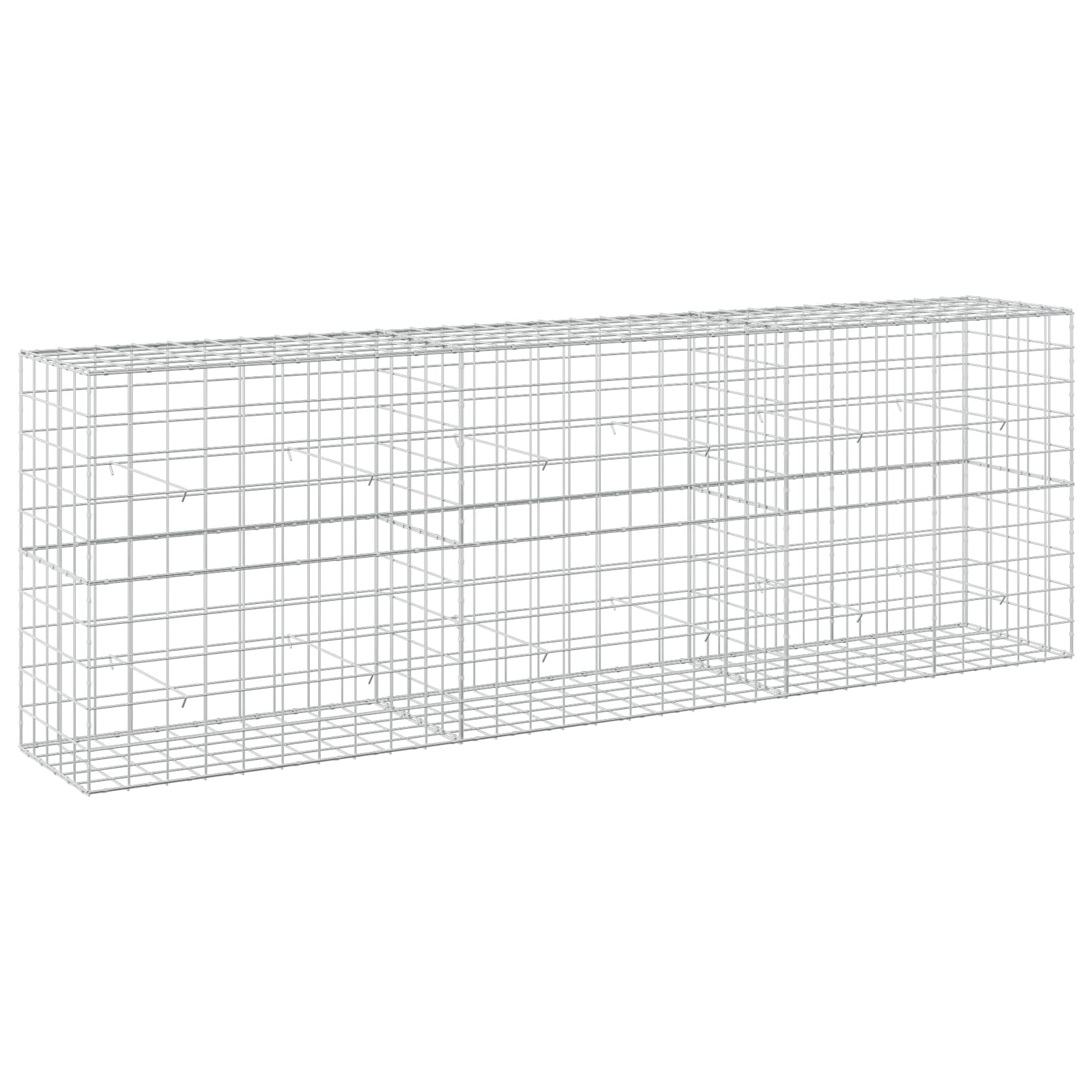 Gabion z žico 3,5 mm in mrežo 10x10 cm 300x50x100 cm