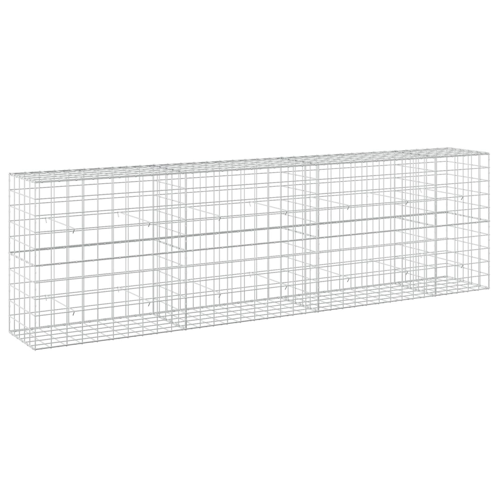 Gabion z žico 3,5 mm in mrežo 10x10 cm 350x50x100 cm