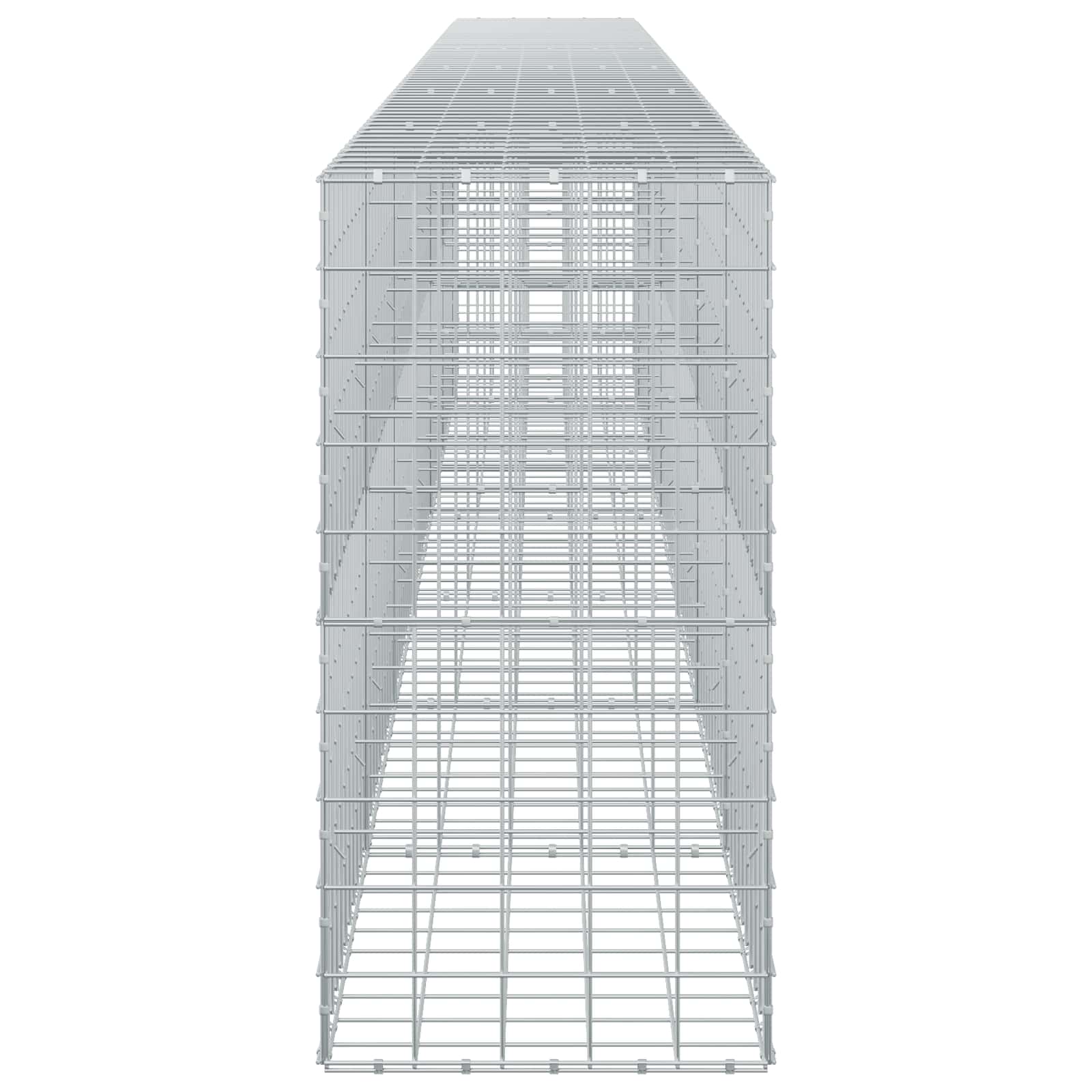 Gabion z žico 3,5 mm in mrežo 10x10 cm 650x50x100 cm