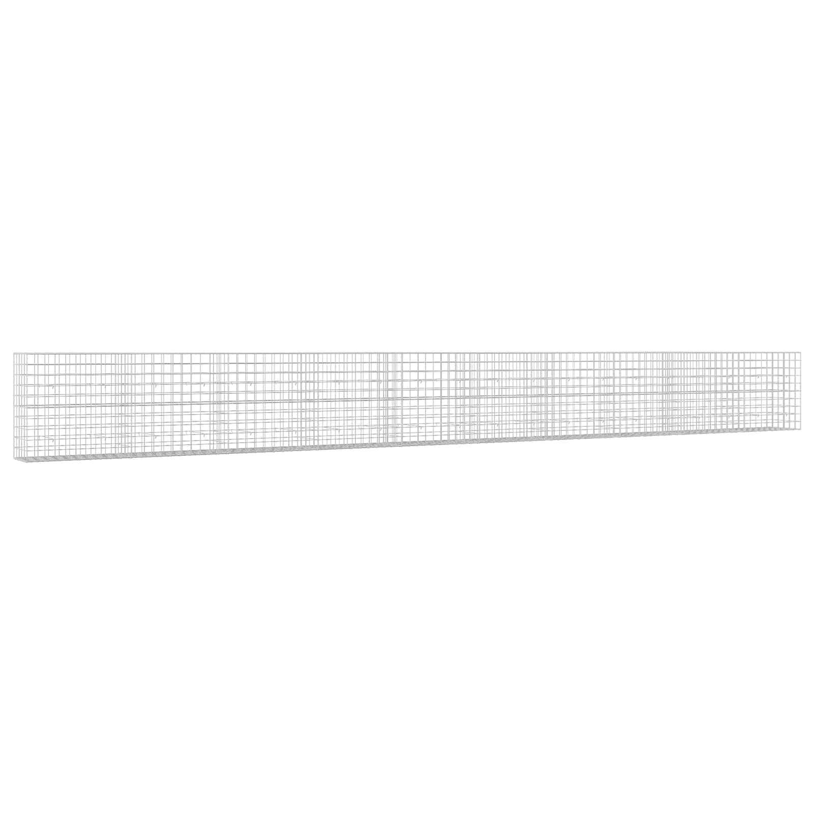 Gabion z žico 3,5 mm in mrežo 10x10 cm 1000x50x100 cm