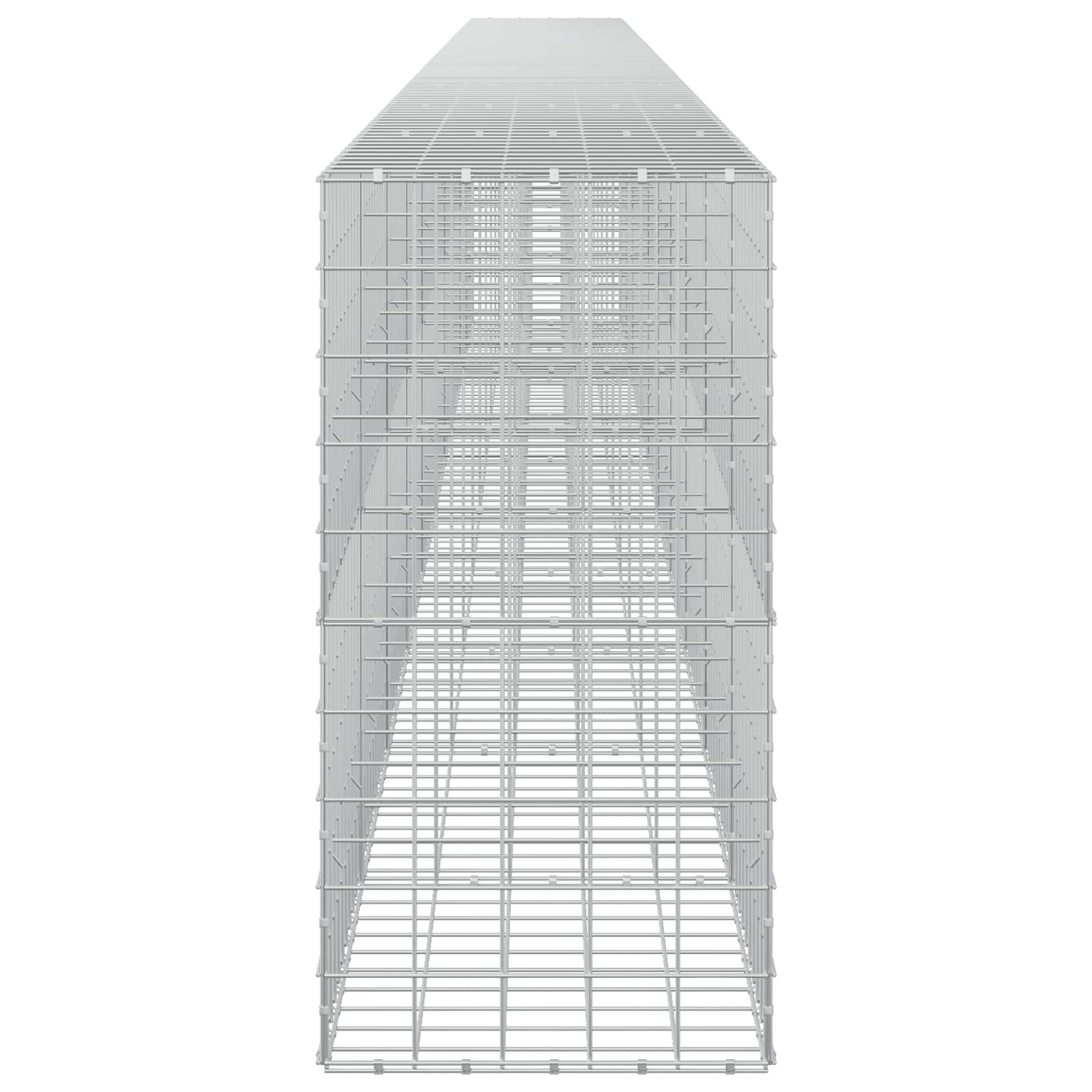 Gabion z žico 3,5 mm in mrežo 10x10 cm 1000x50x100 cm