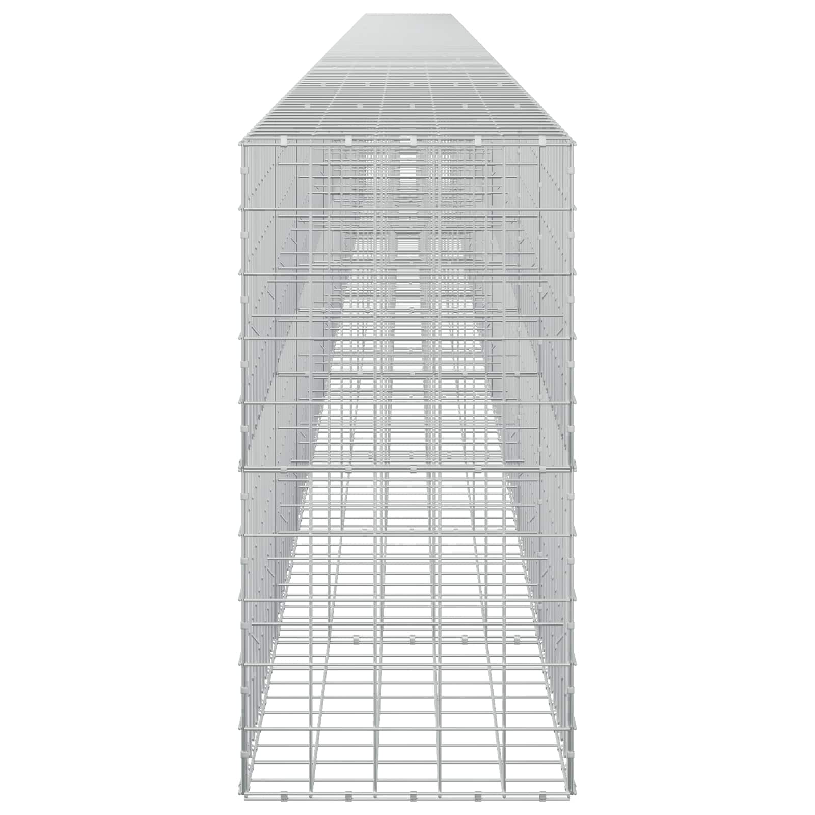 Gabion z žico 3,5 mm in mrežo 10x10 cm 1200x50x100 cm