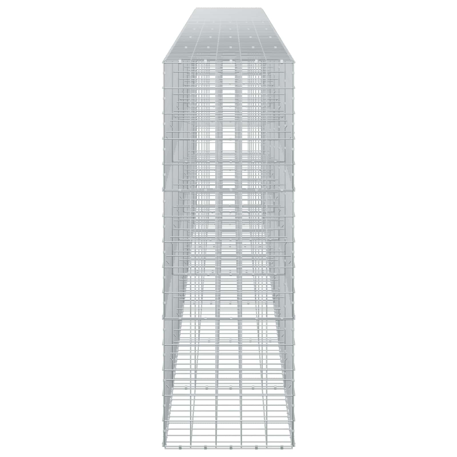 Gabion z žico 3,5 mm in mrežo 10x10 cm 700x50x150 cm