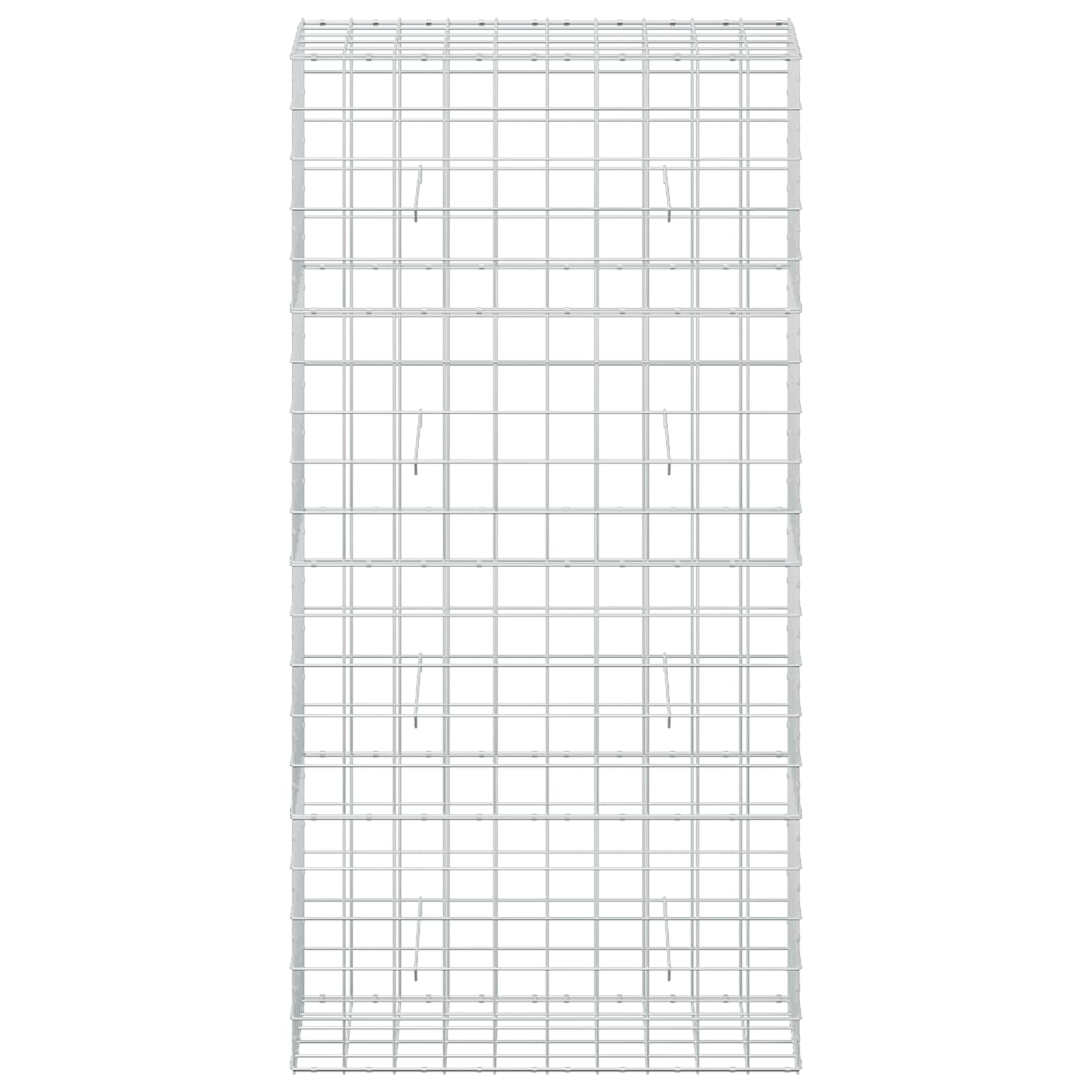 Γκαμπιόν με σύρμα 3,5 mm και πλέγμα 10x10 cm 100x50x200 cm - Image 3