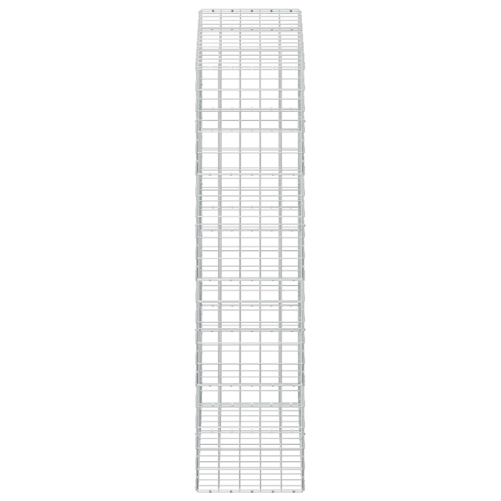 Γκαμπιόν με σύρμα 3,5 mm και πλέγμα 10x10 cm 150x50x200 εκ - Image 4