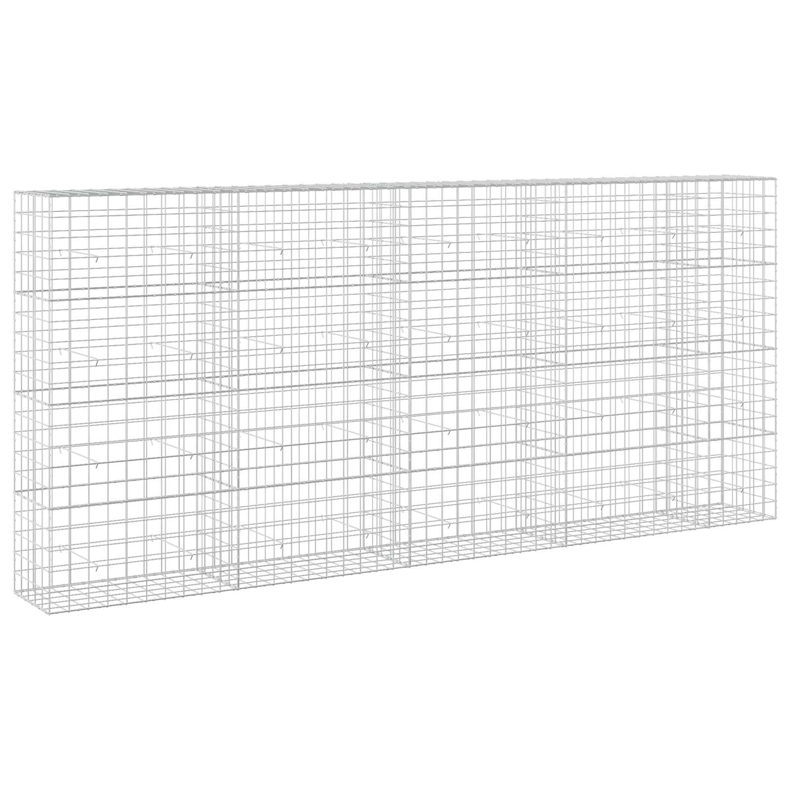 Gabion z žico 3,5 mm in mrežo 10x10 cm 450x50x200 cm