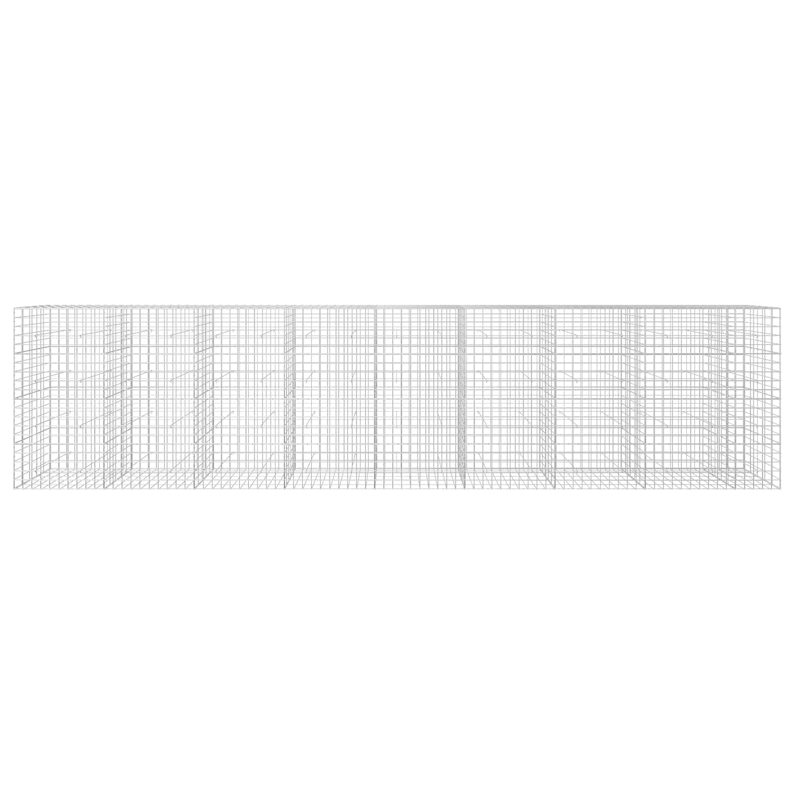 Gabion z žico 3,5 mm in mrežo 10x10 cm 850x50x200 cm