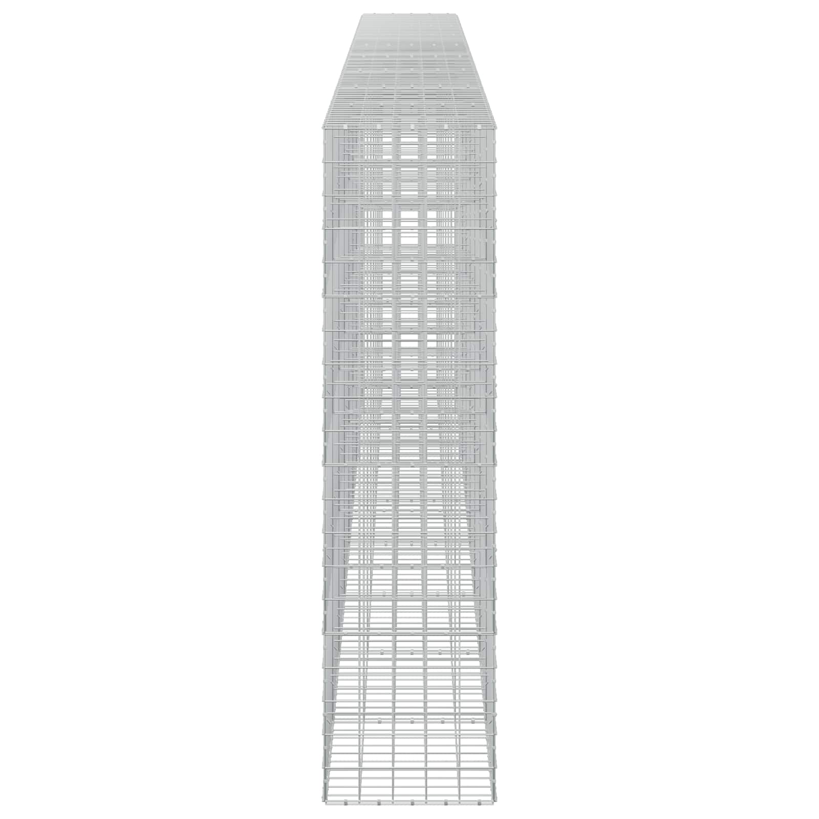 Gabion z žico 3,5 mm in mrežo 10x10 cm 850x50x200 cm