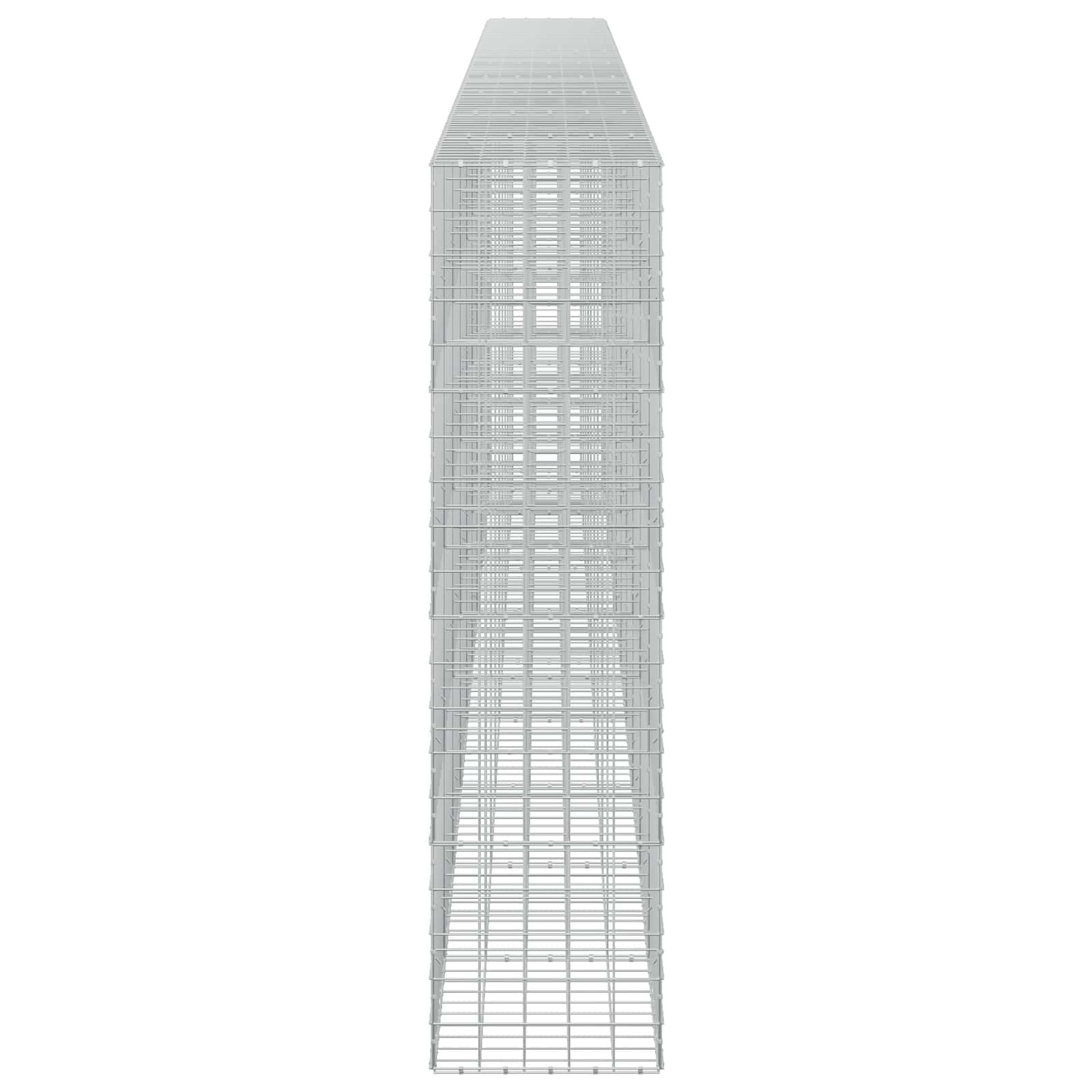 Gabion z žico 3,5 mm in mrežo 10x10 cm 950x50x200 cm