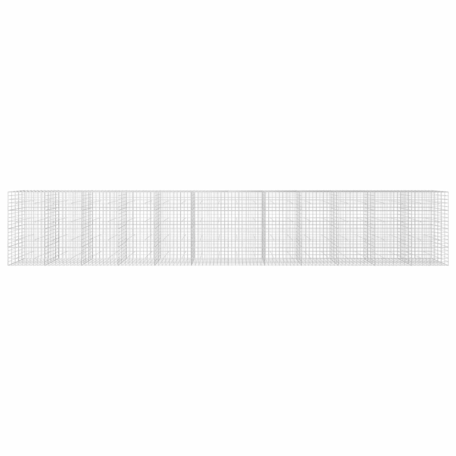Gabion z žico 3,5 mm in mrežo 10x10 cm 1200x50x200 cm